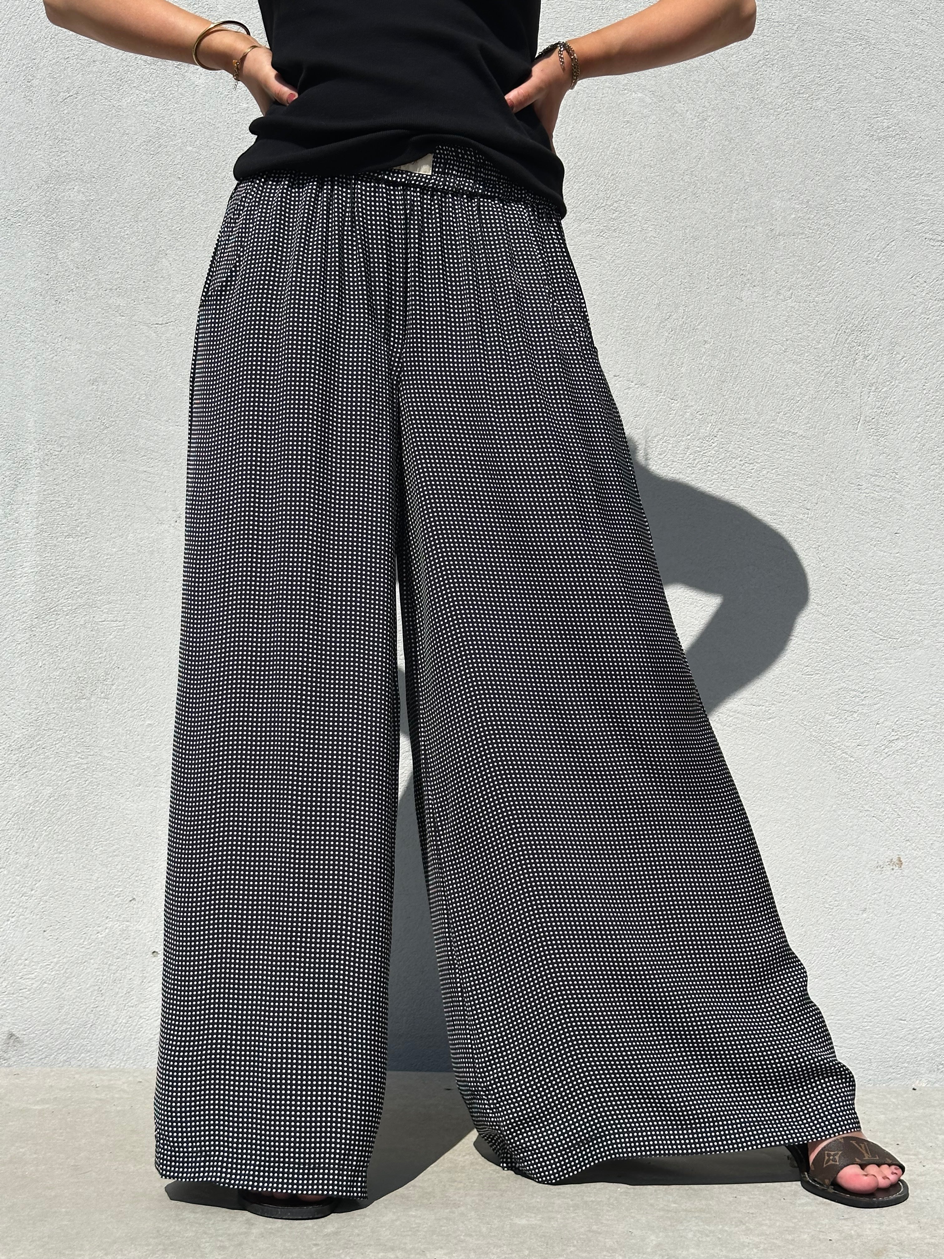 Gaspar 2607911 Houston pant wide black