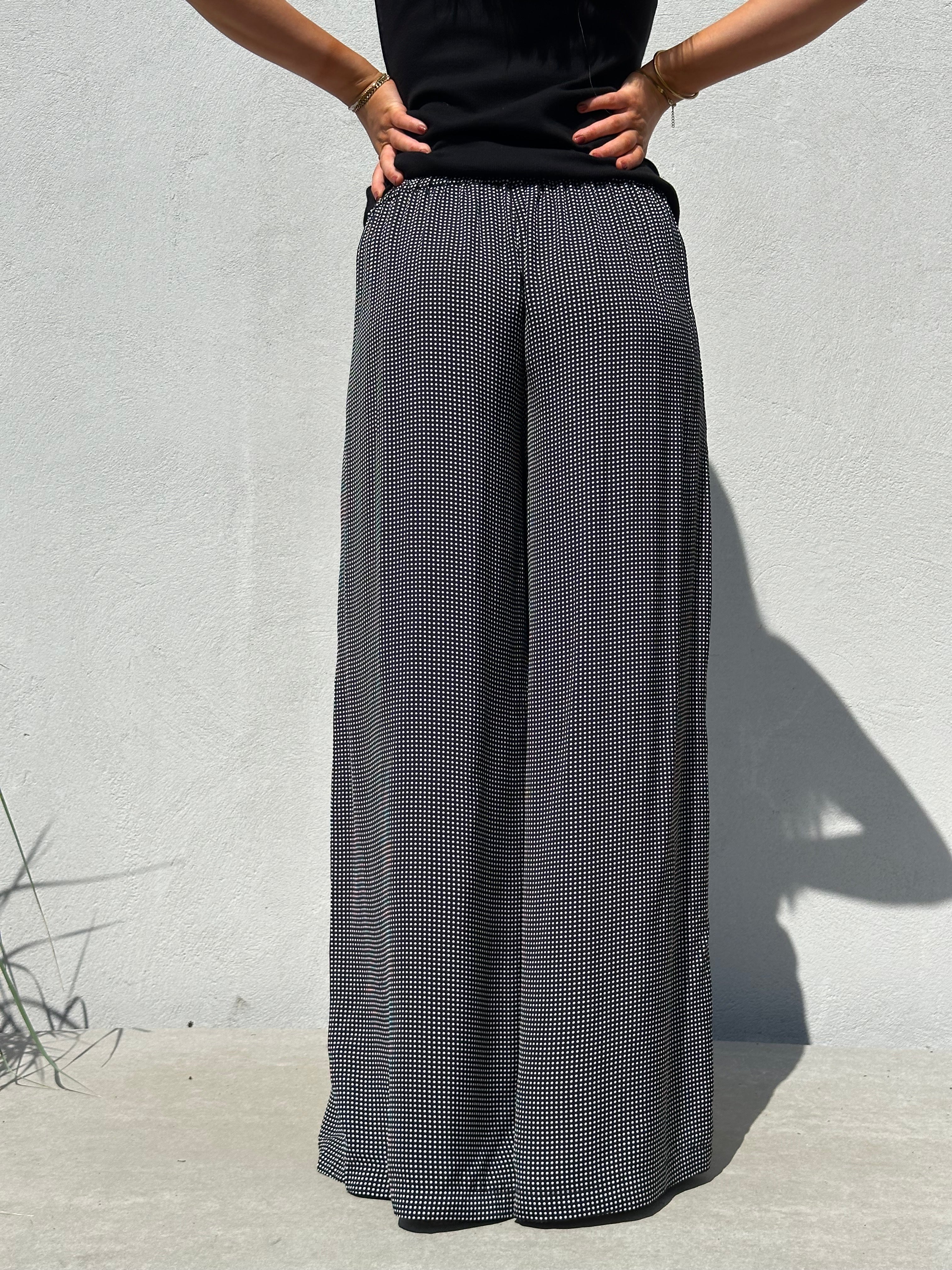 Gaspar 2607911 Houston pant wide black