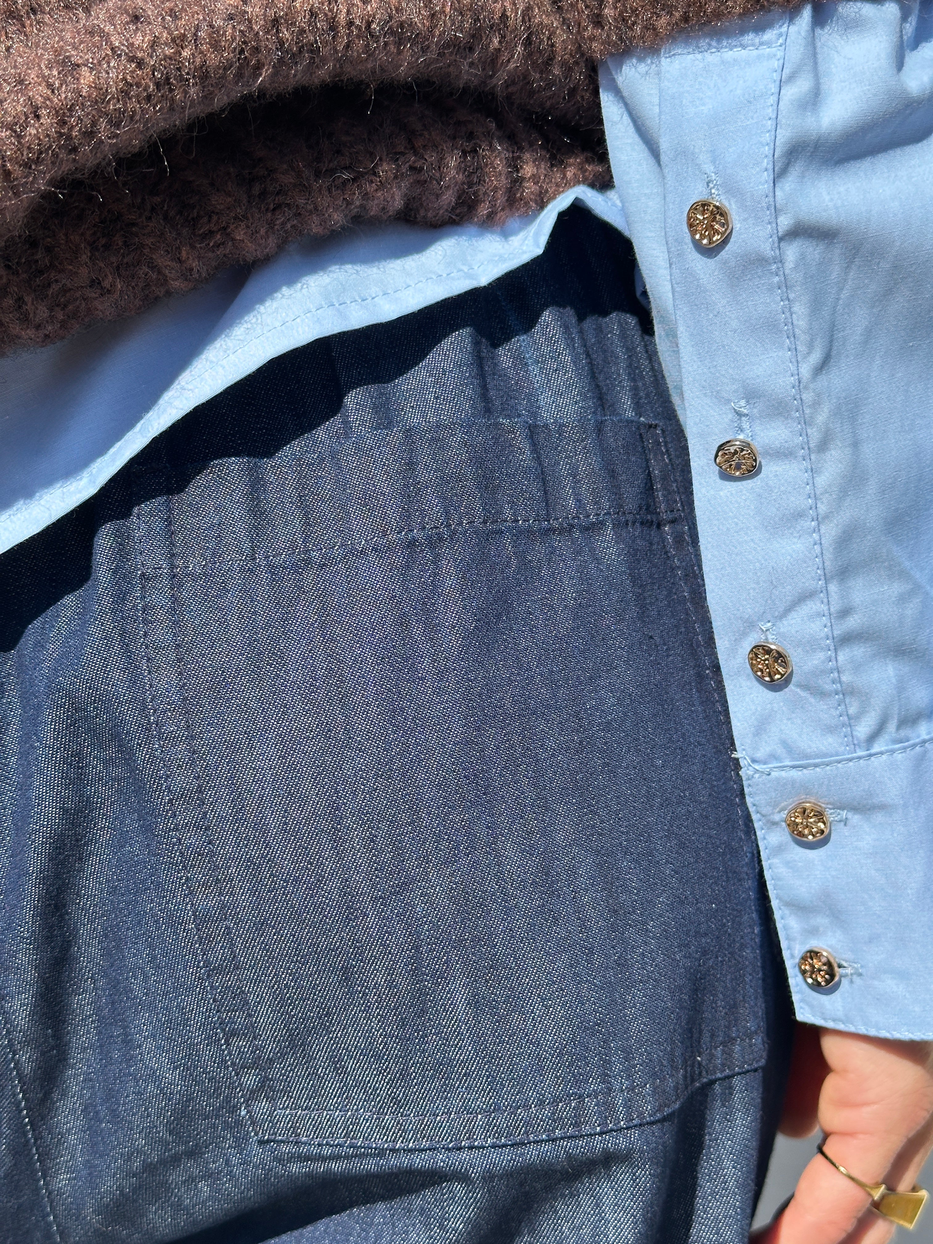 Gaspar 2607921 Honolulu bukser denim blue