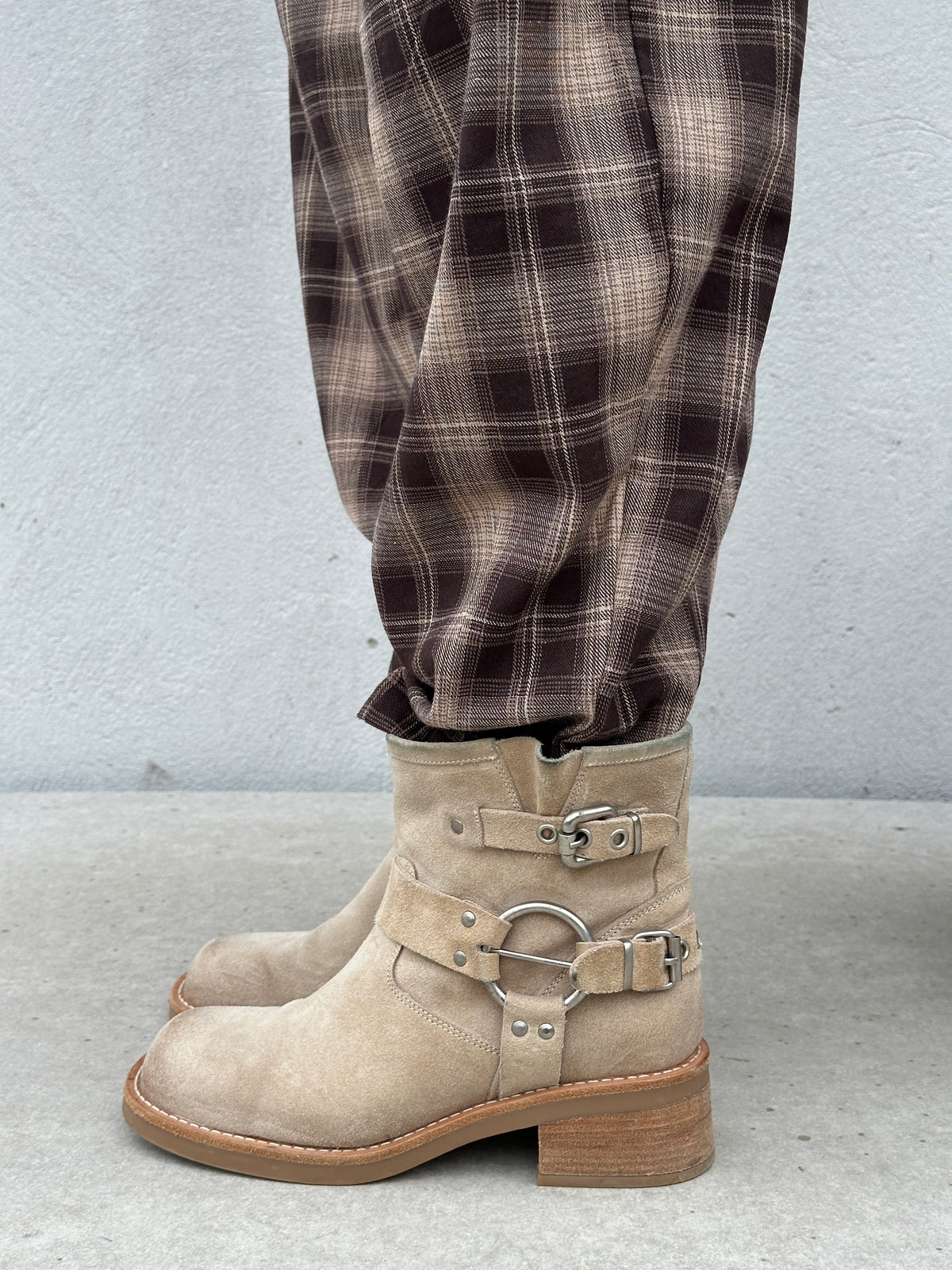 Gaspar 2607923 Colorado pants check brown
