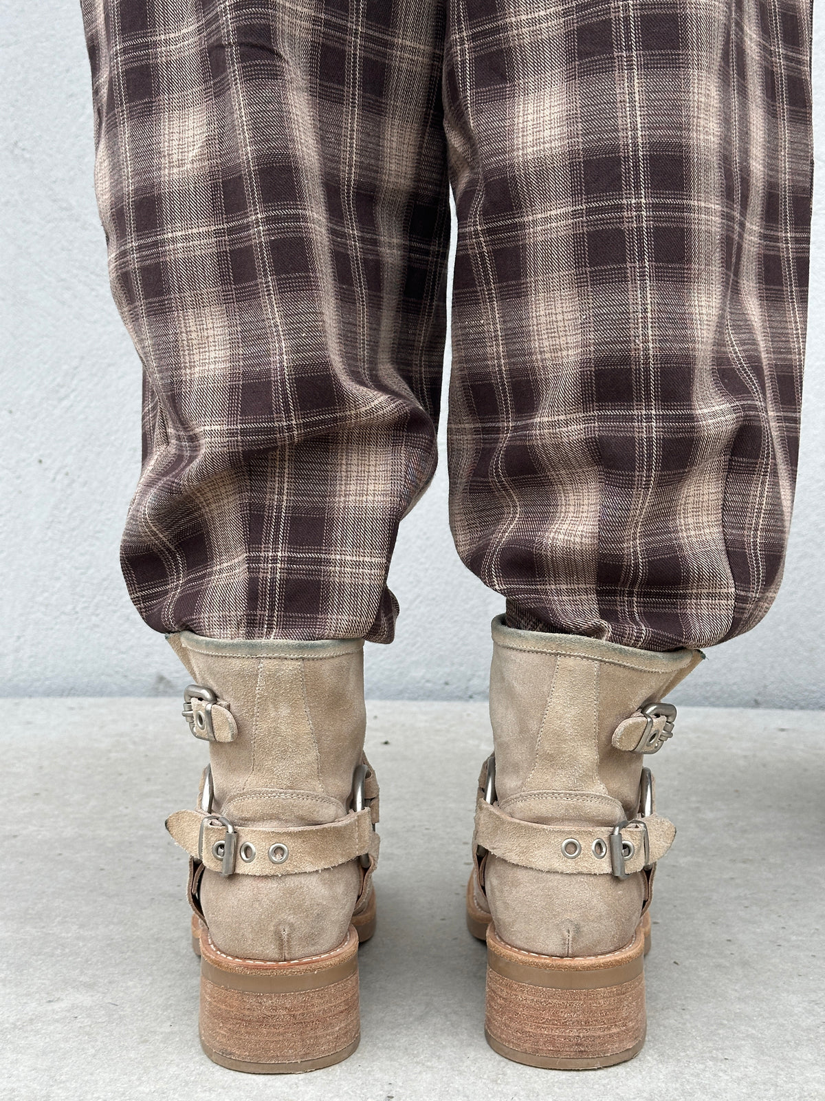 Gaspar 2607923 Colorado pants check brown