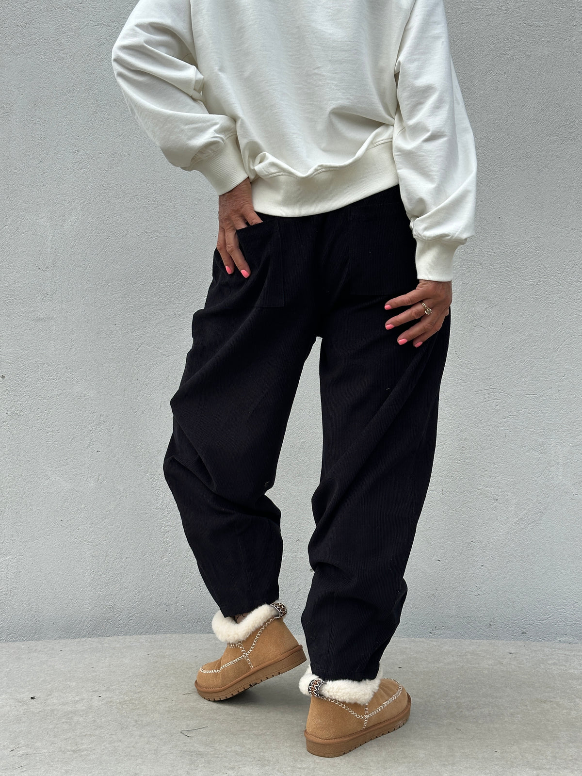 Gaspar 2607924 Colorado pants corduroy black