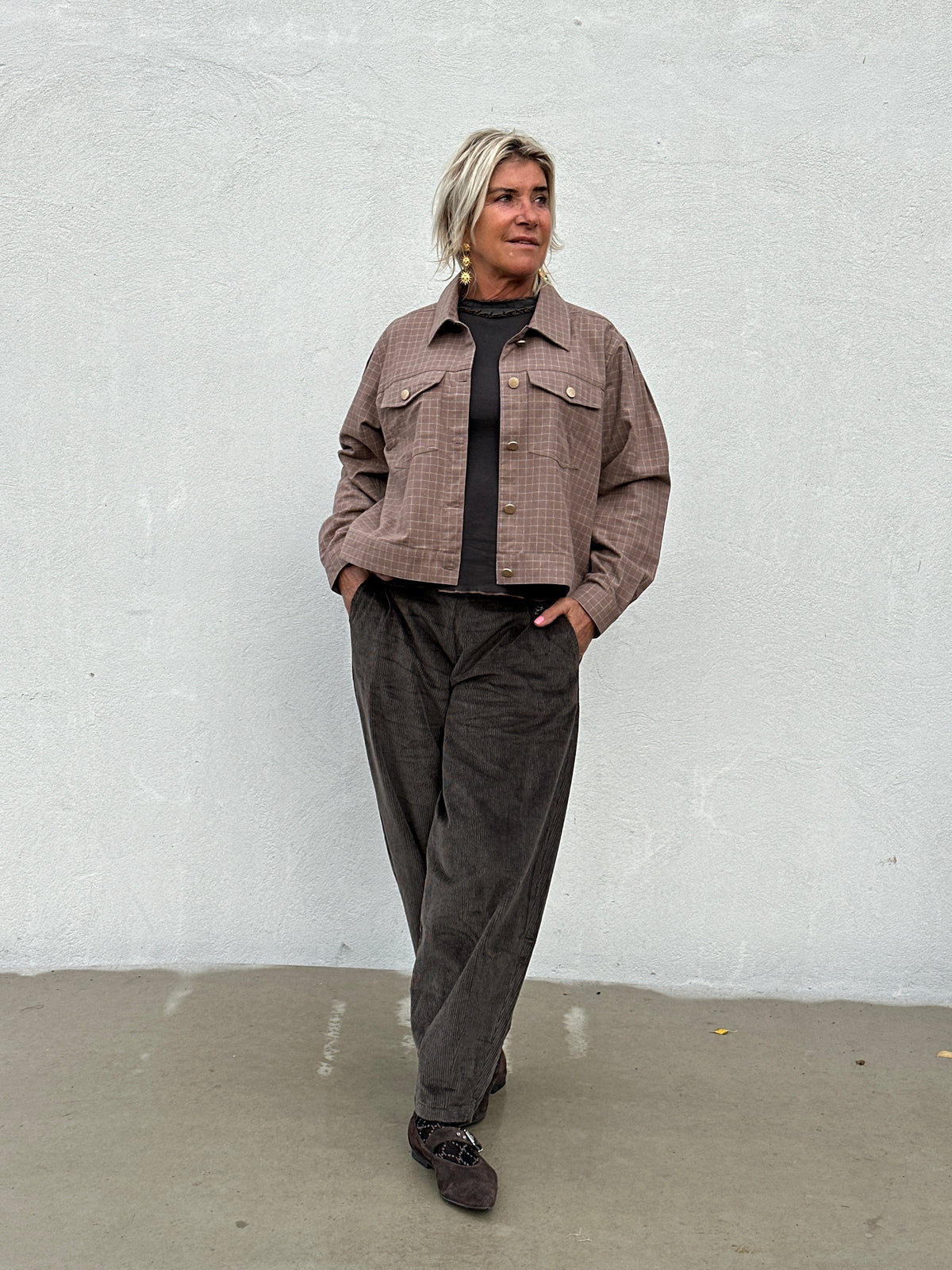 Gaspar 2607924 Colorado pants corduroy brown