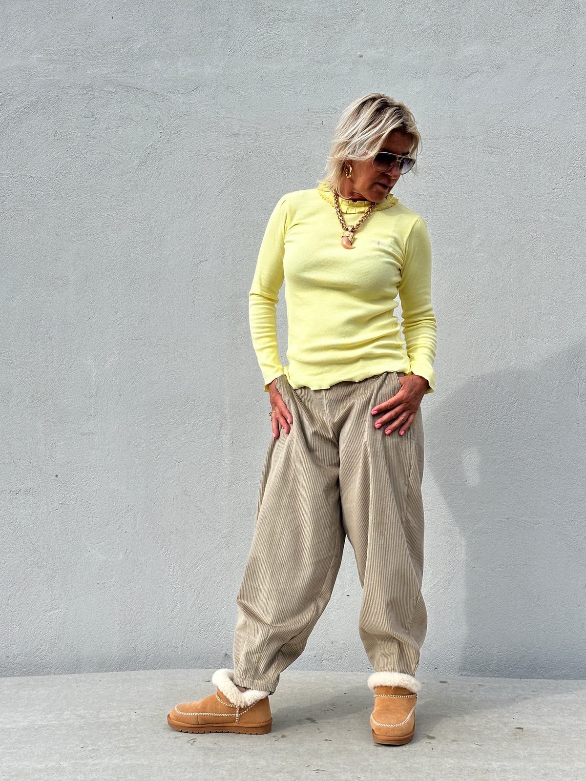 Gaspar 2607924 Colorado pants corduroy lys taupe