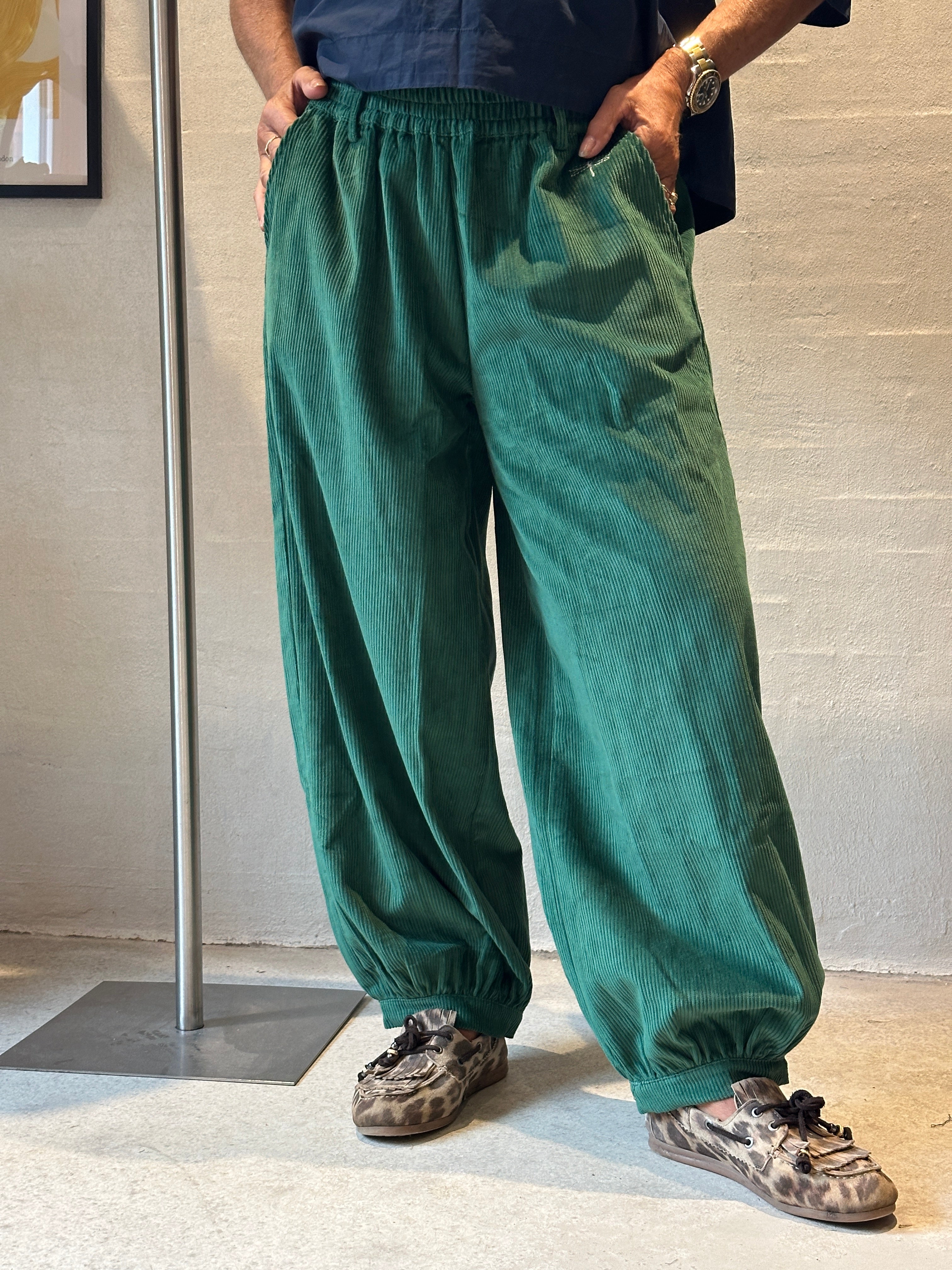 Gaspar 2607924 Tropea pants corduroy green