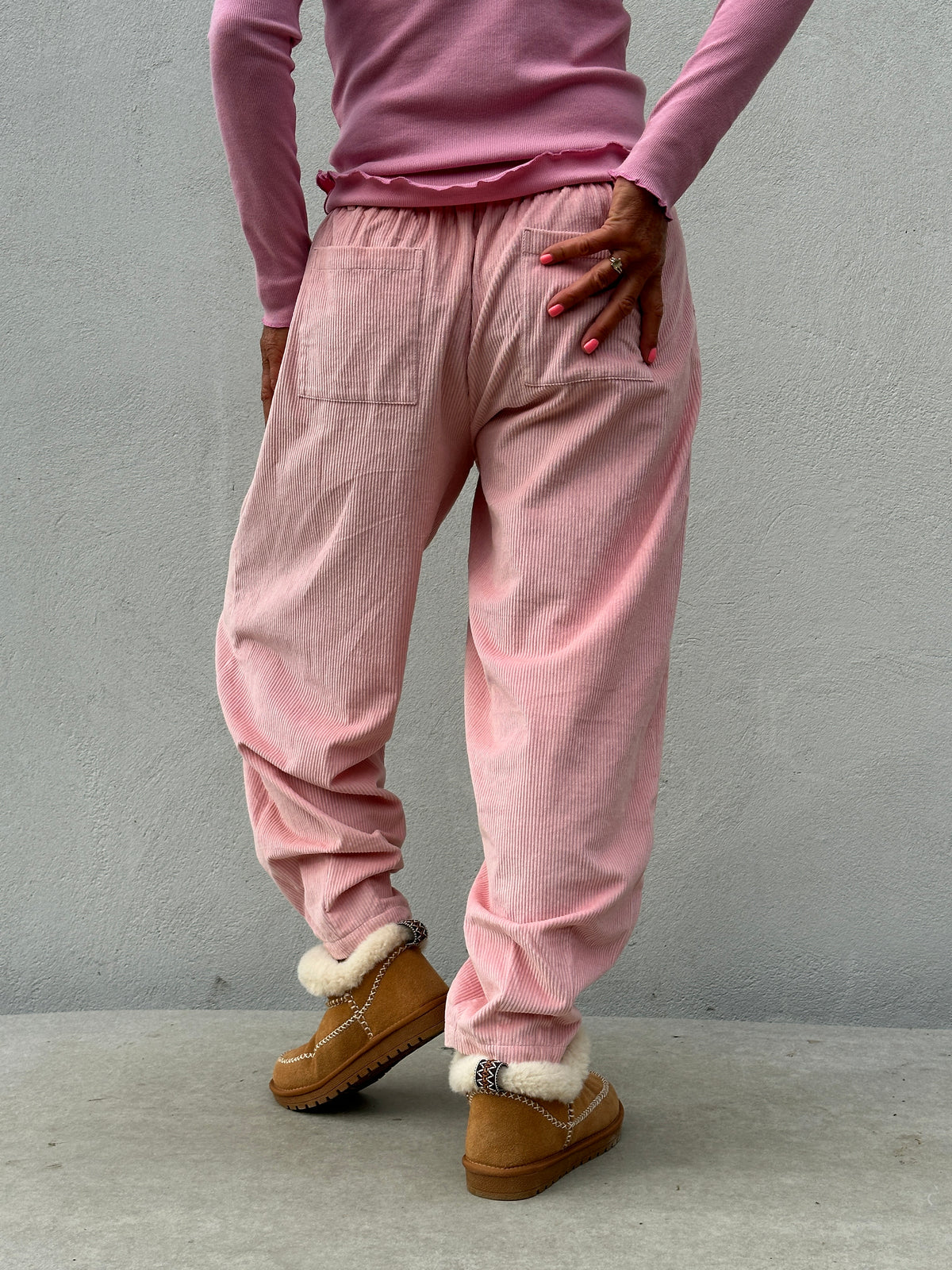 Gaspar 2607924 Colorado pants corduroy rose