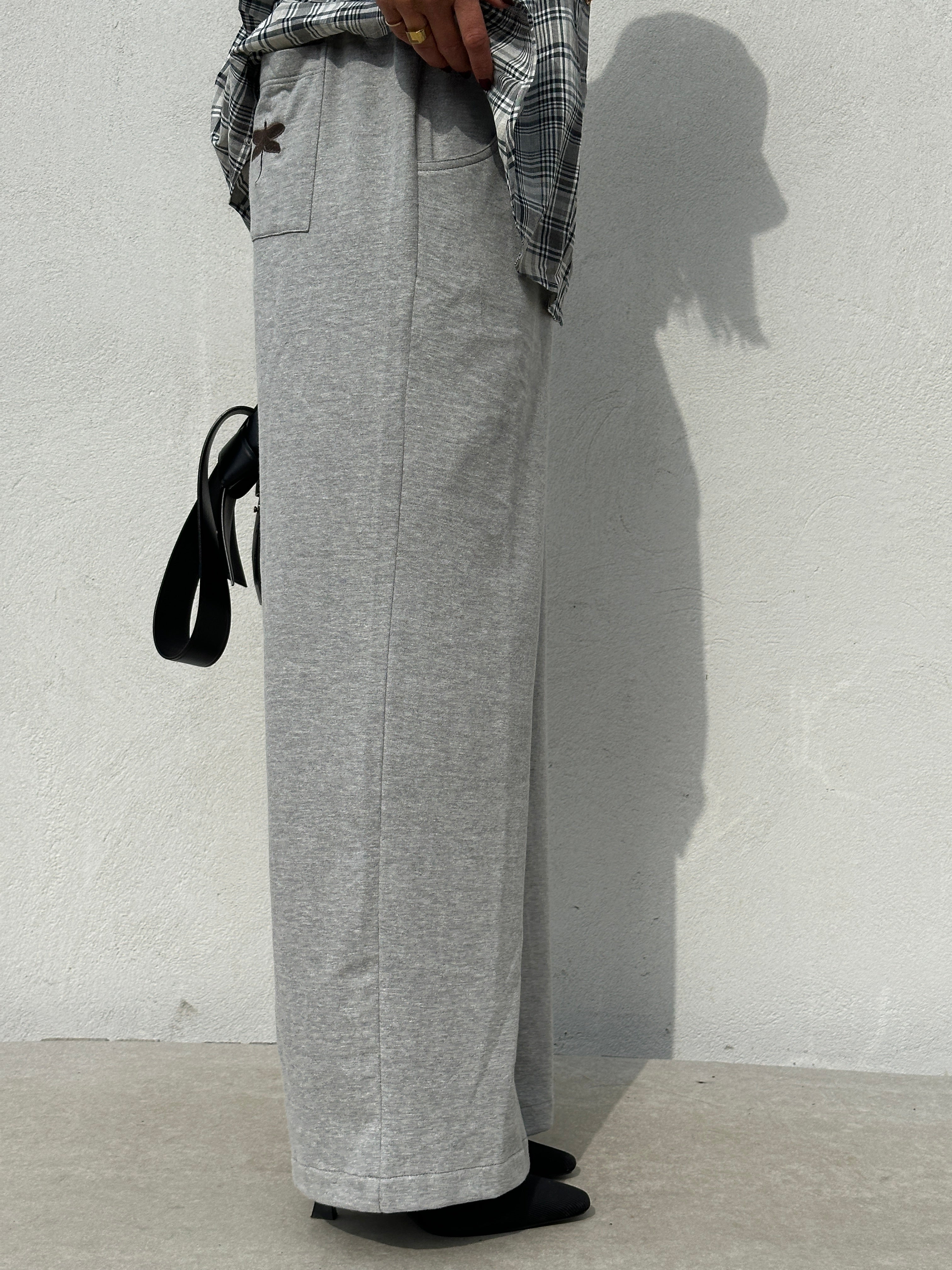 Gaspar 2607928 Honolulu pants sweat grey melange