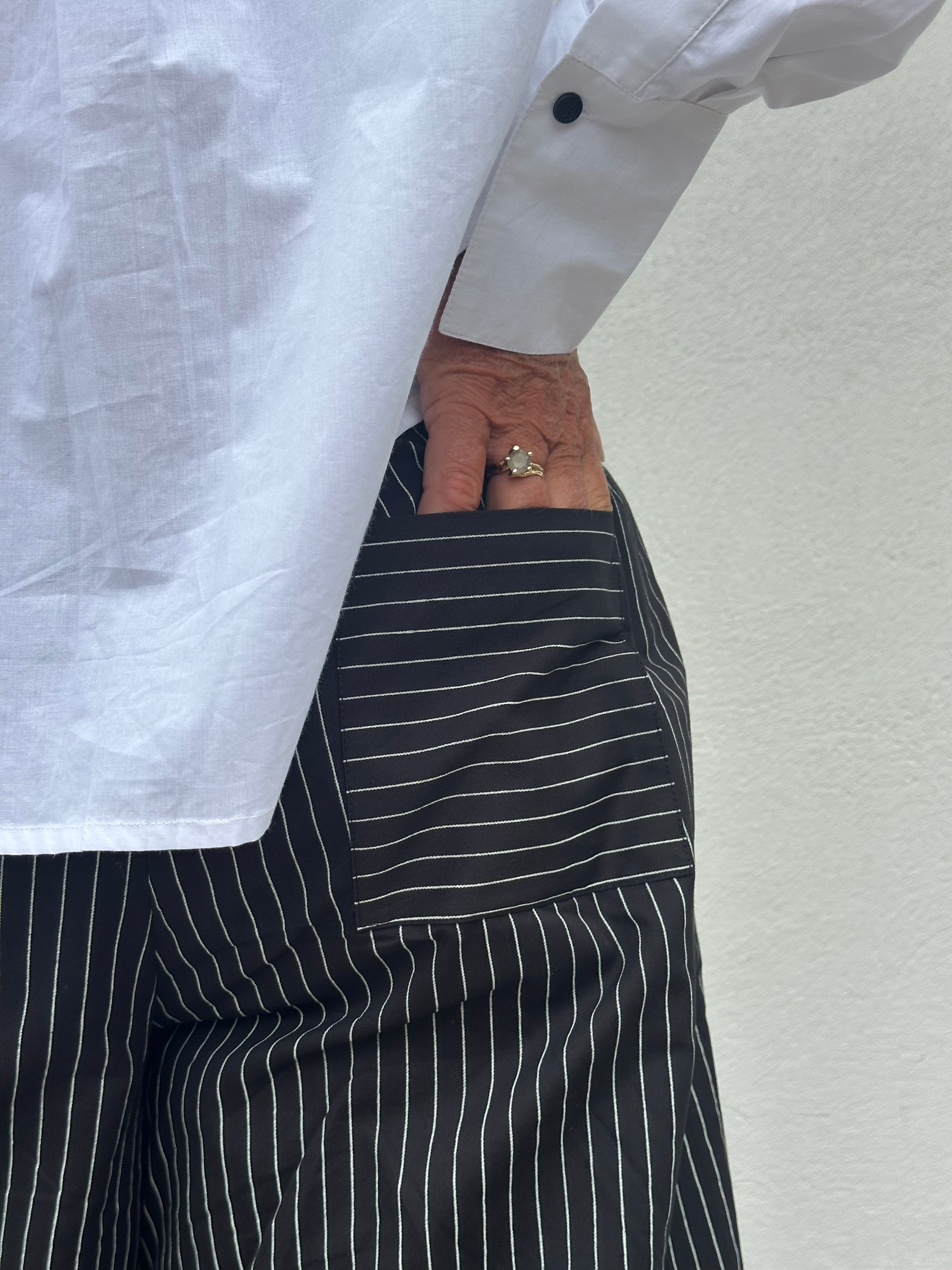 Gaspar 2607934 Tropea pants stripe black