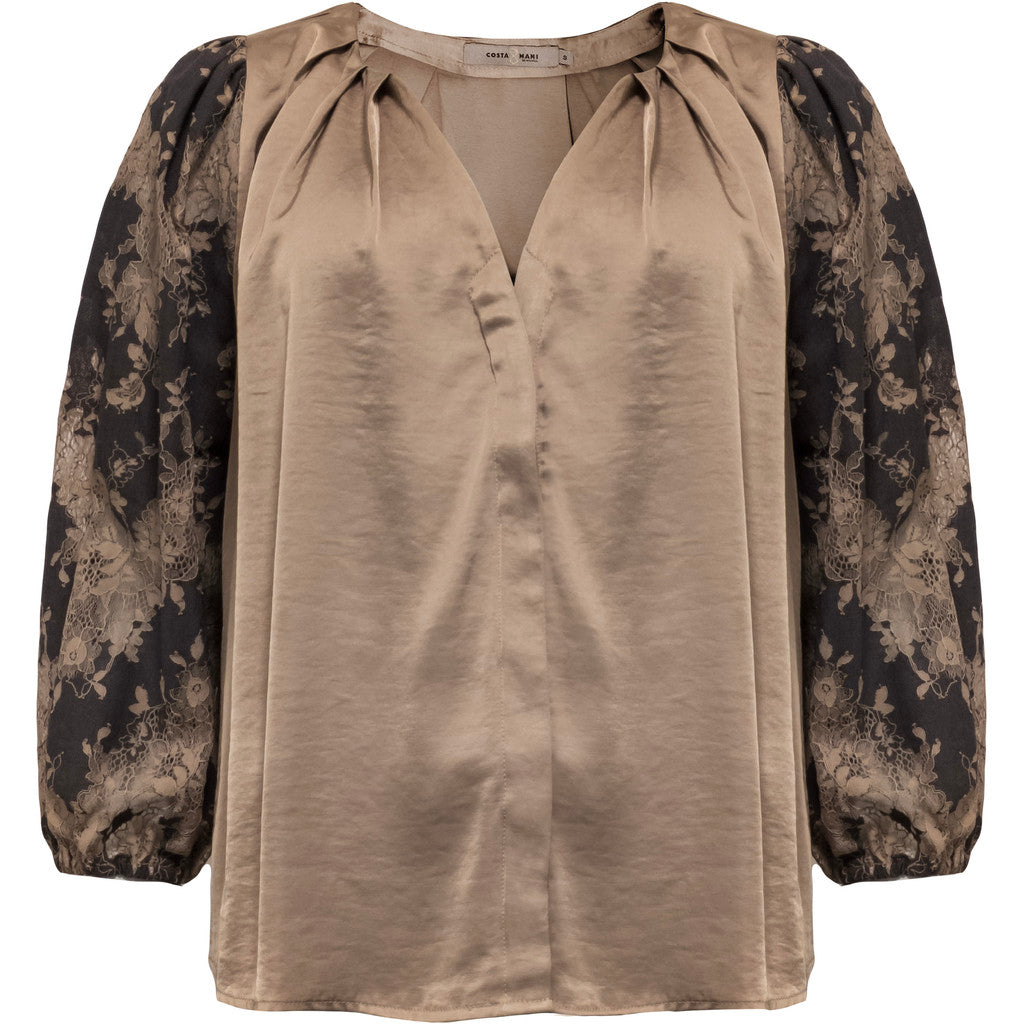 Costamani 2608112 Laci blouse grey/sand