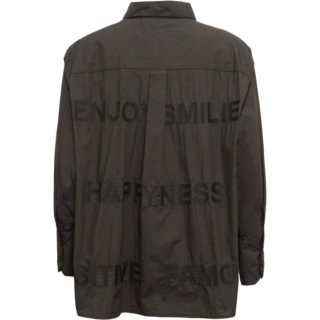 Costamani 2608124 Letters L/S shirt black