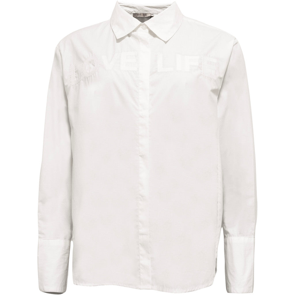 Costamani 2608124 Letters L/S shirt white