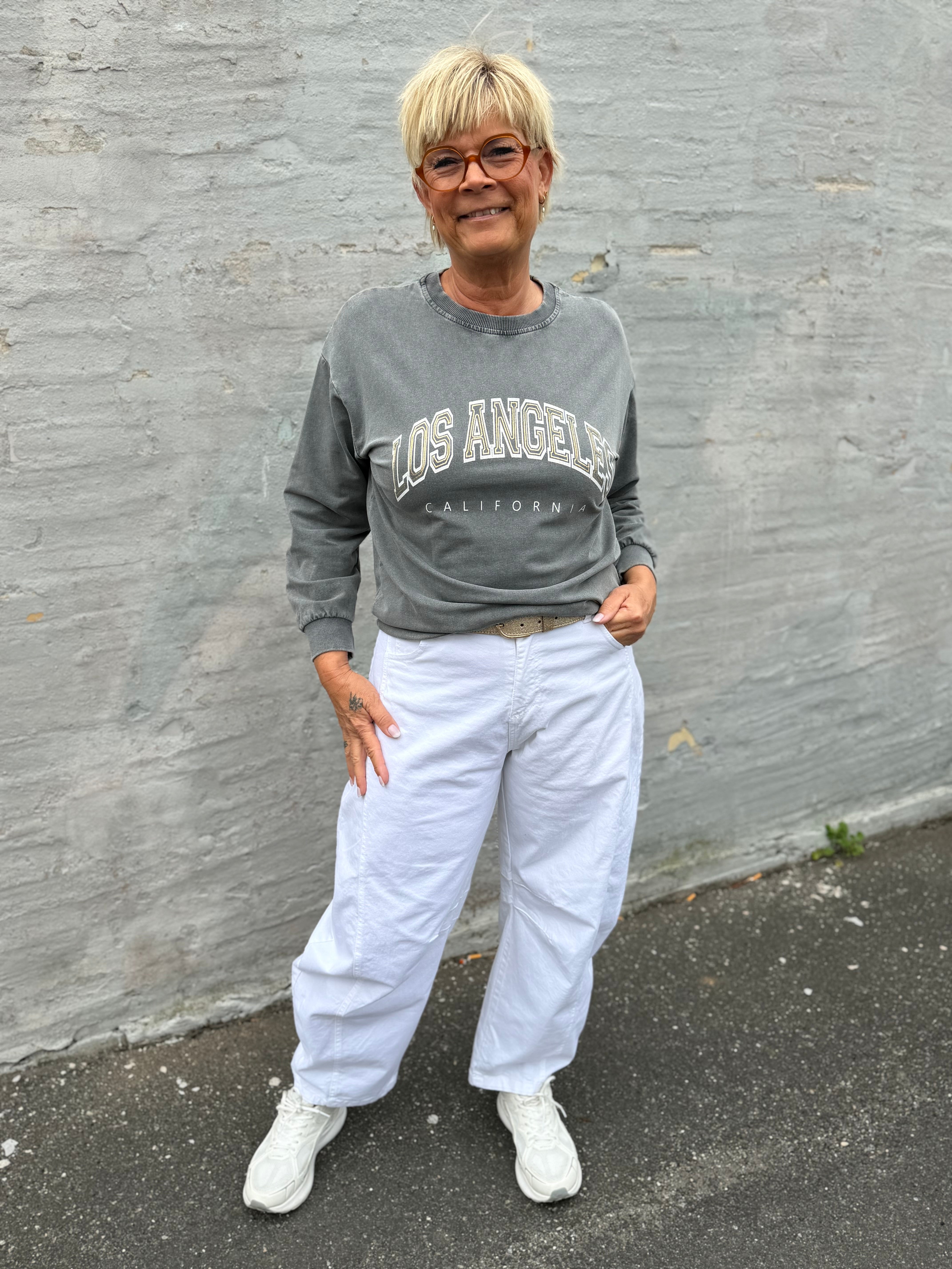 By Engbork Los A sweat blouse grey