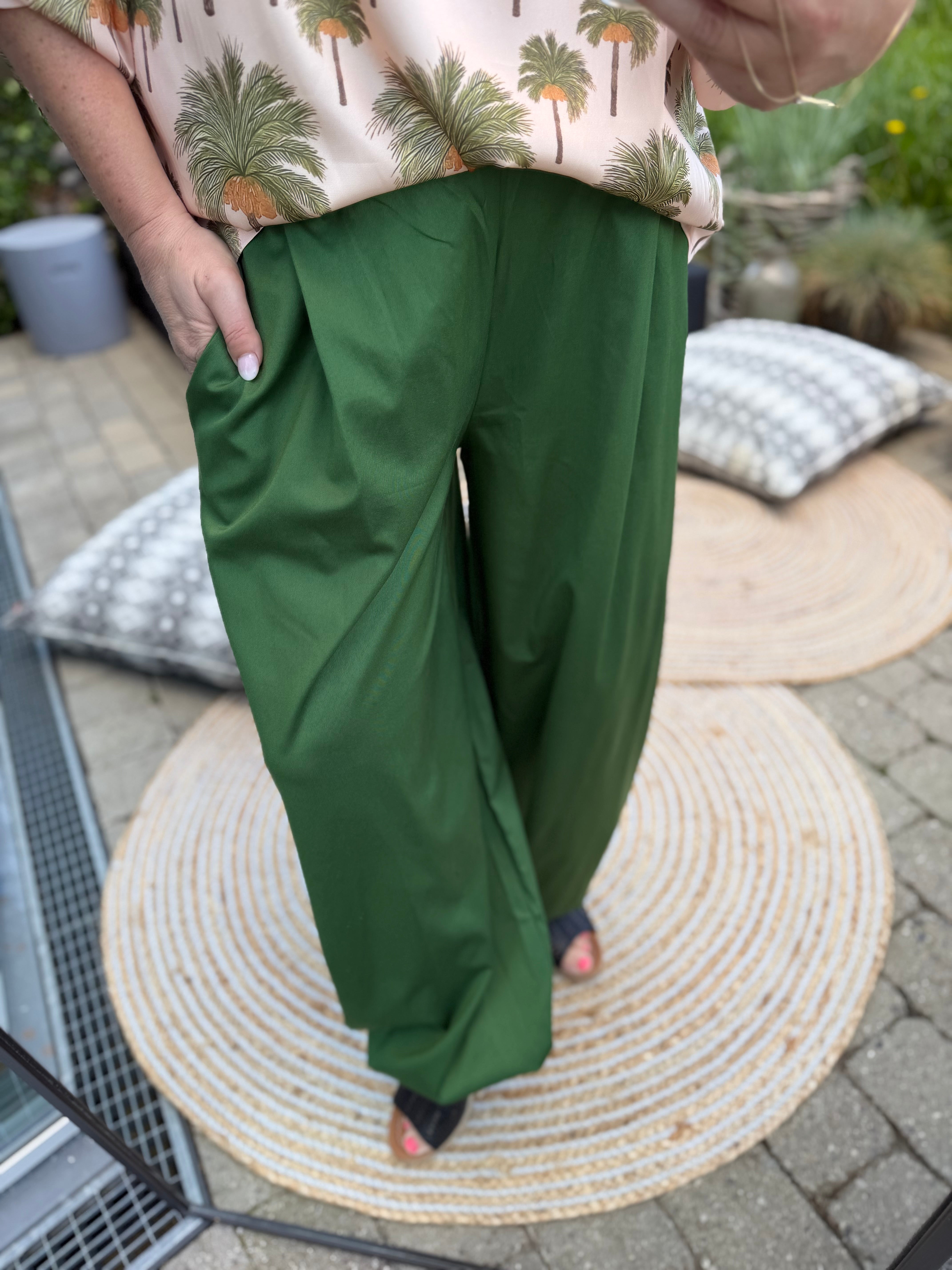 WAUW Bella ballon pants green