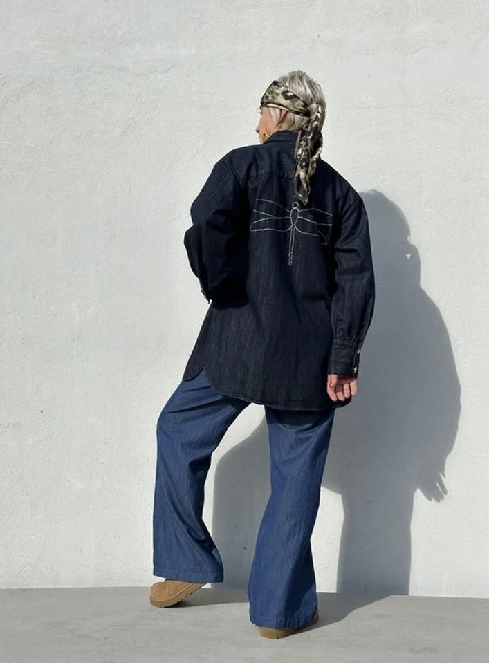 Gaspar 2510317 Stockholm denim shirt blue