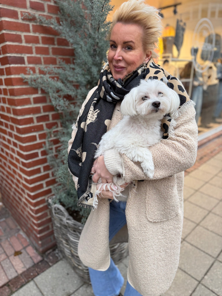 By Engbork DOG scarf sand