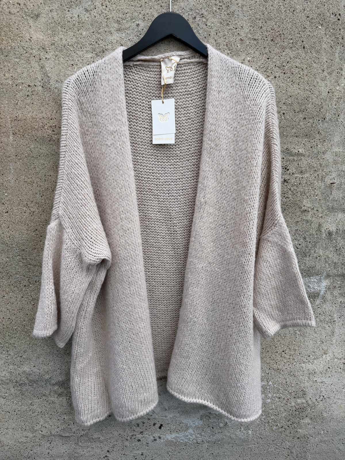 Boho Love B1421 Cardigan beige