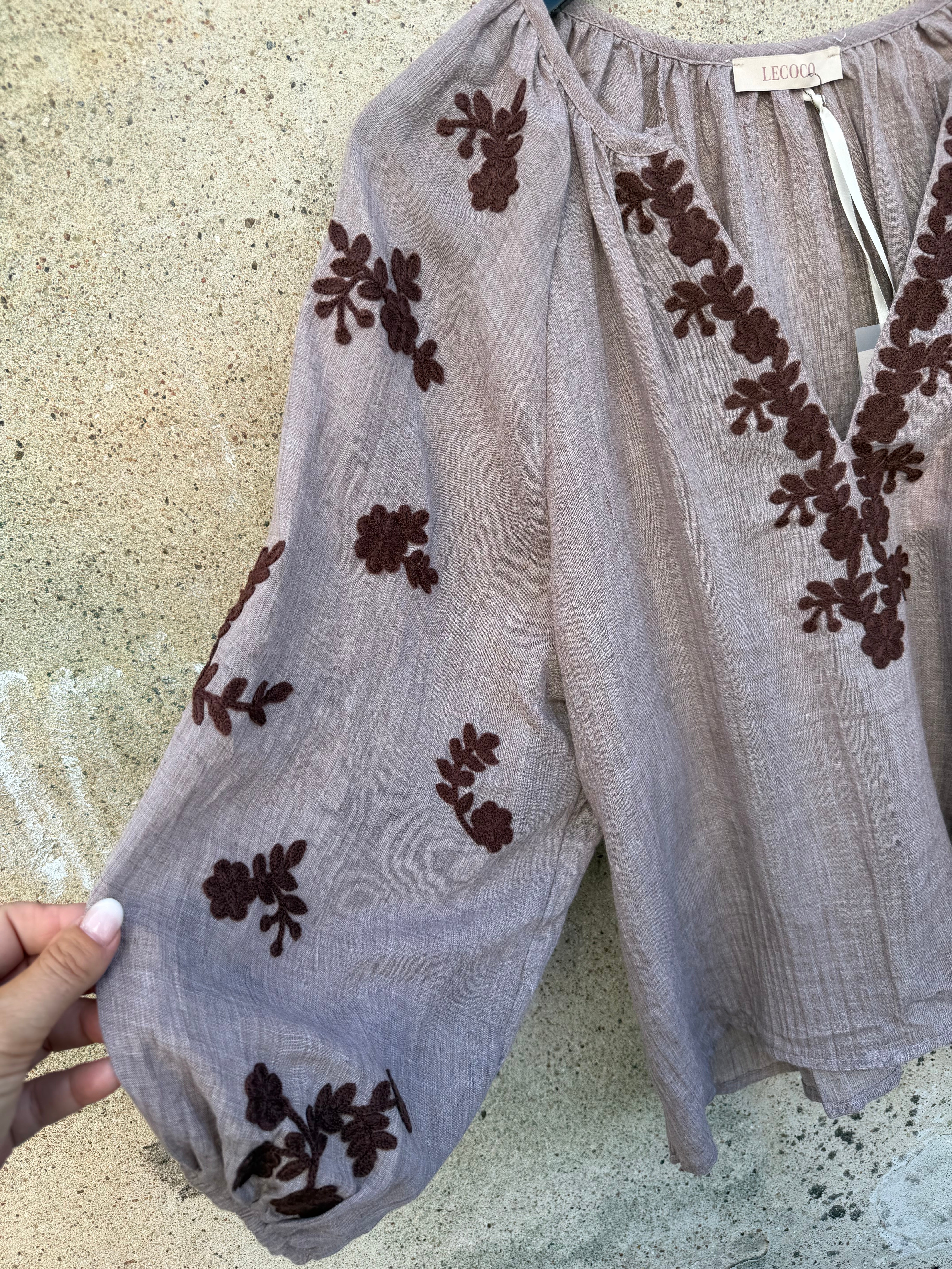 LECOCO 35255 Lilja taupe