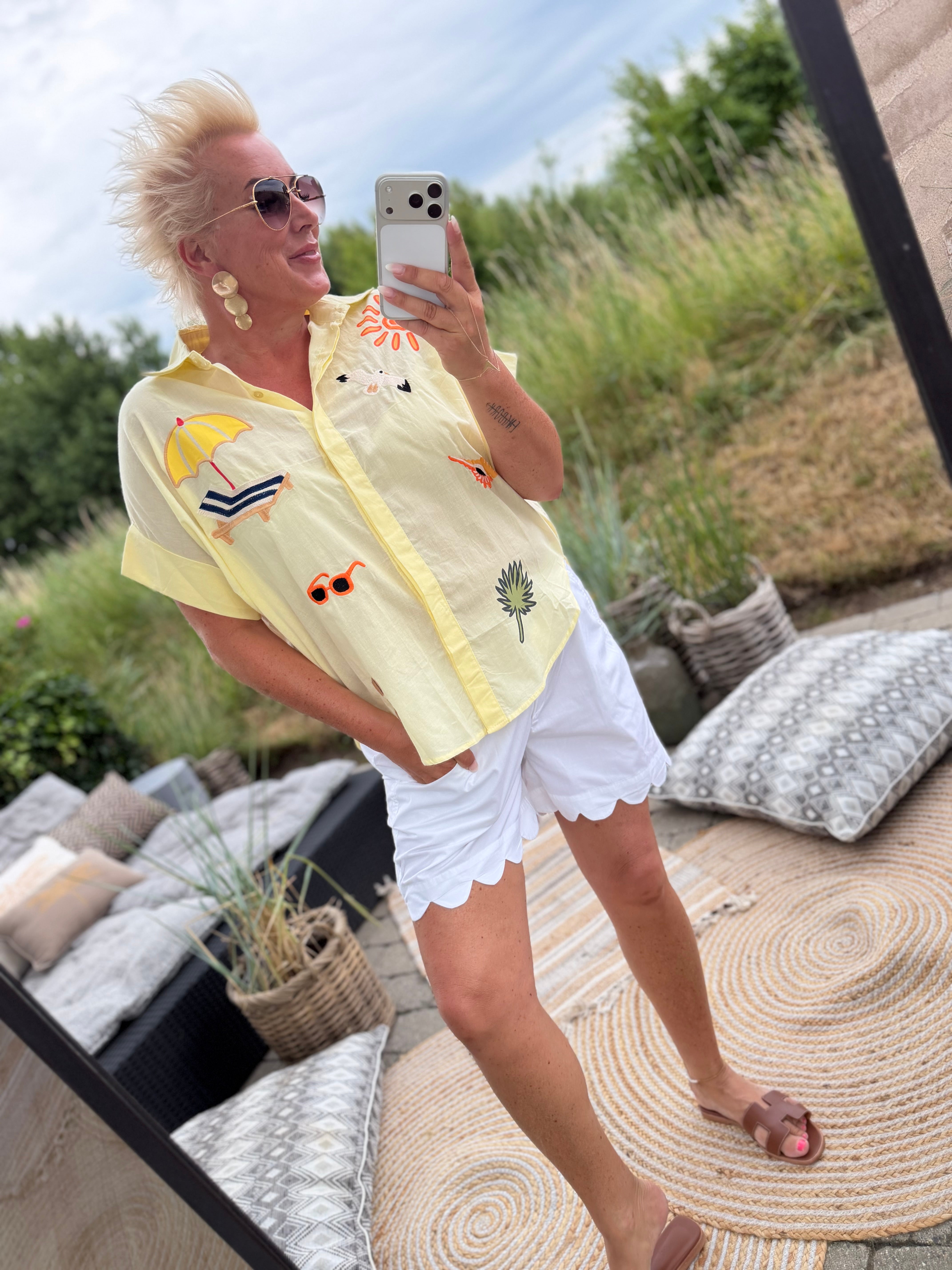 Beach 10085 shirt yellow