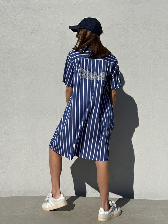 Gaspar 2601714 Nice poplin short dress