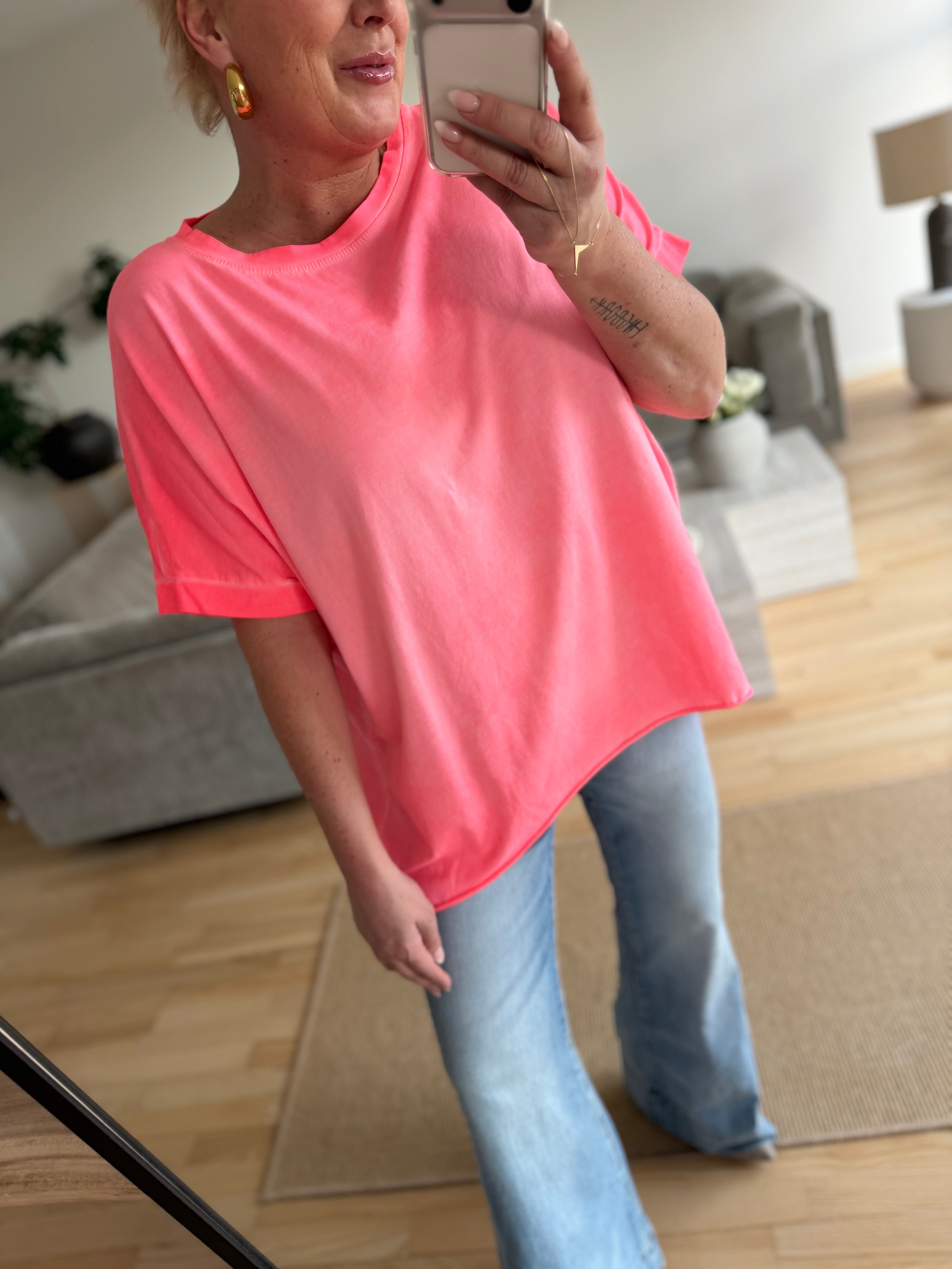 Bondi oversize T-shirt pink