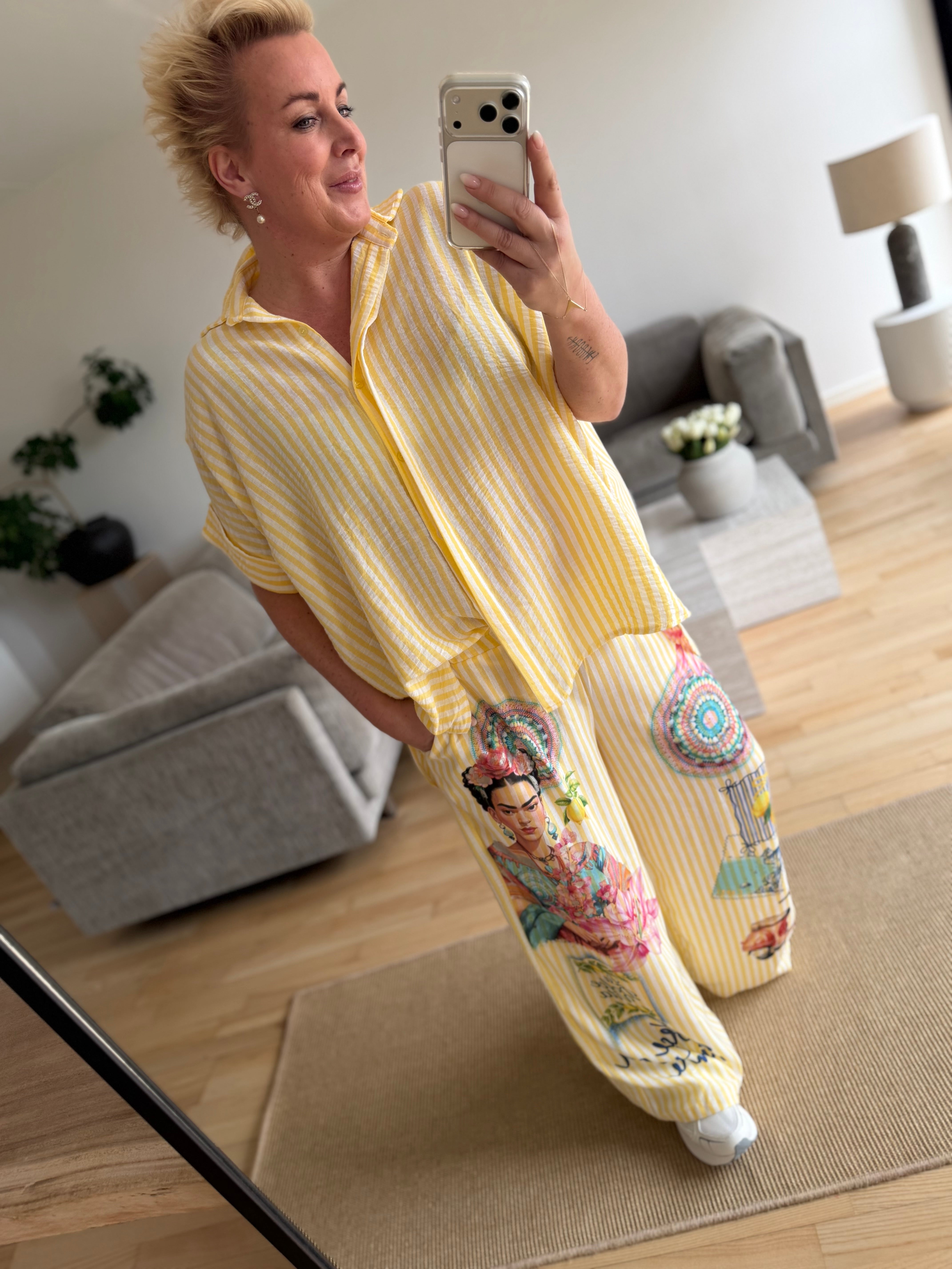 By Engbork Frida pants stripe