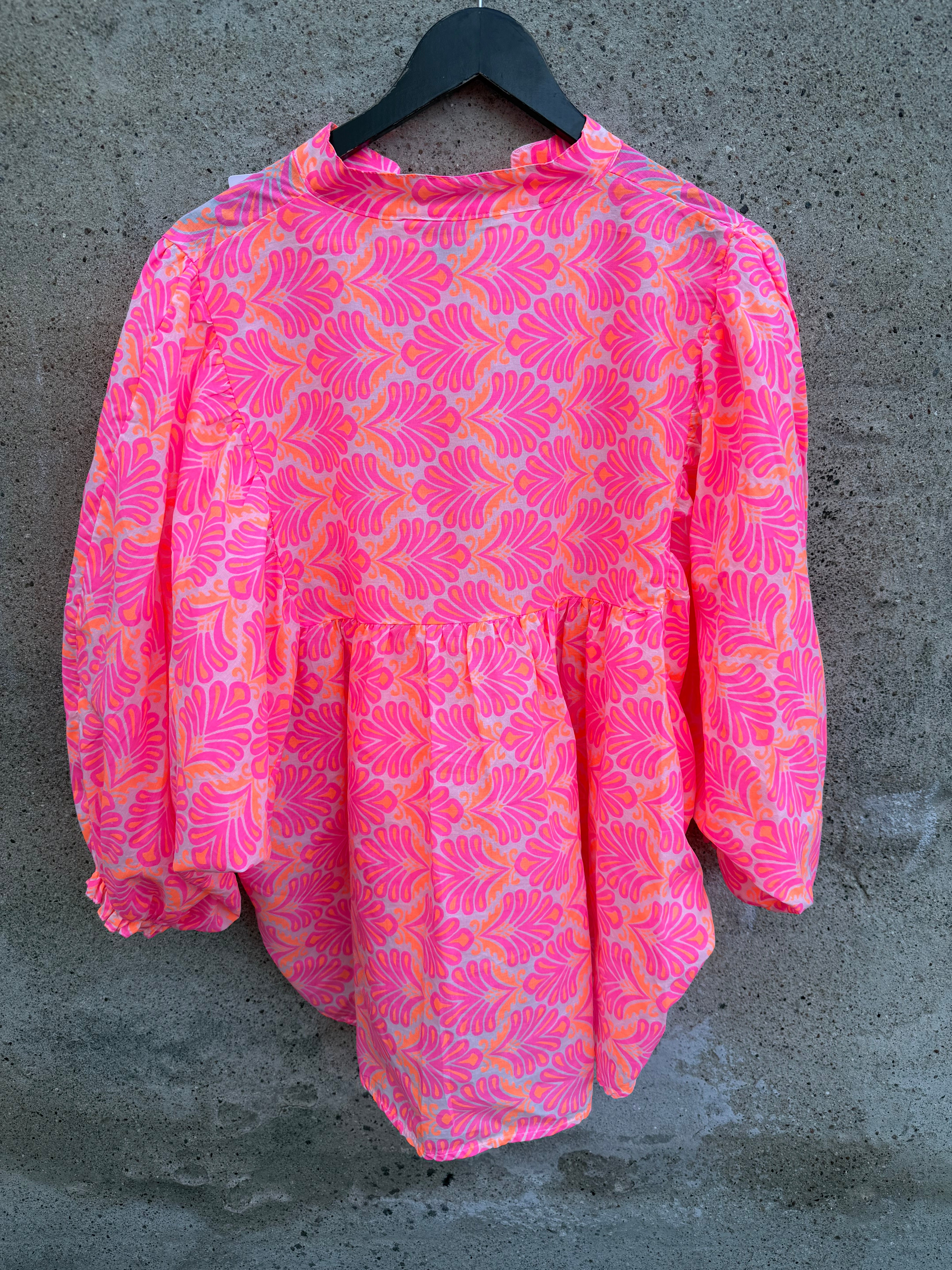 By Engbork Adelina shirt print pink