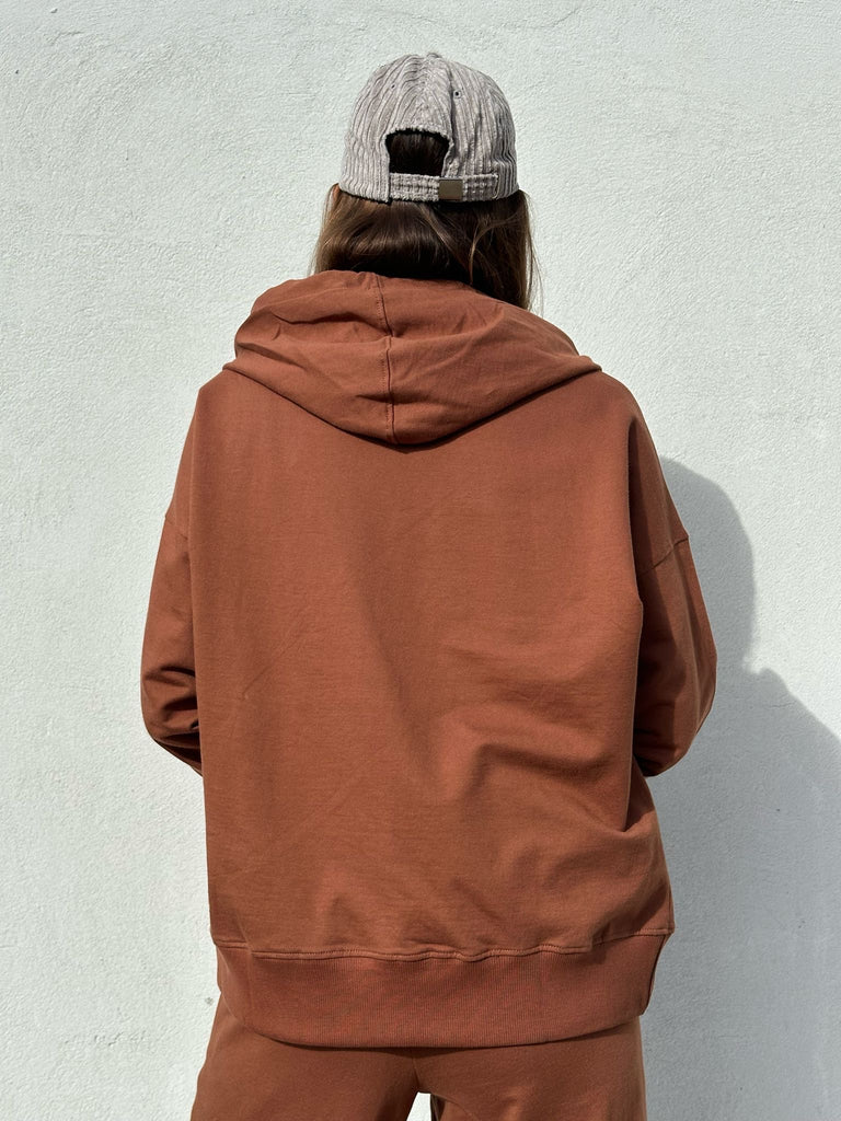 Gaspar 2507311 Haiti hoodie nougat