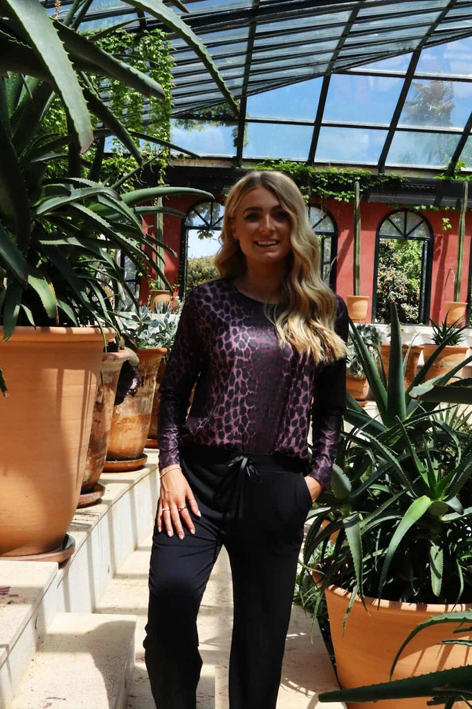 Liberte 9504 Alma LS top Bordeaux lux leo