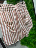 Gaspar 2301913 Honolulu shorts stripe brown