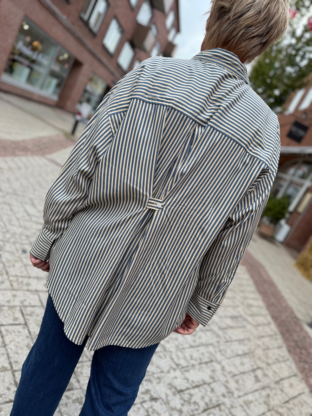 Gaspar 2601724 Sevilla shirt stripe blue