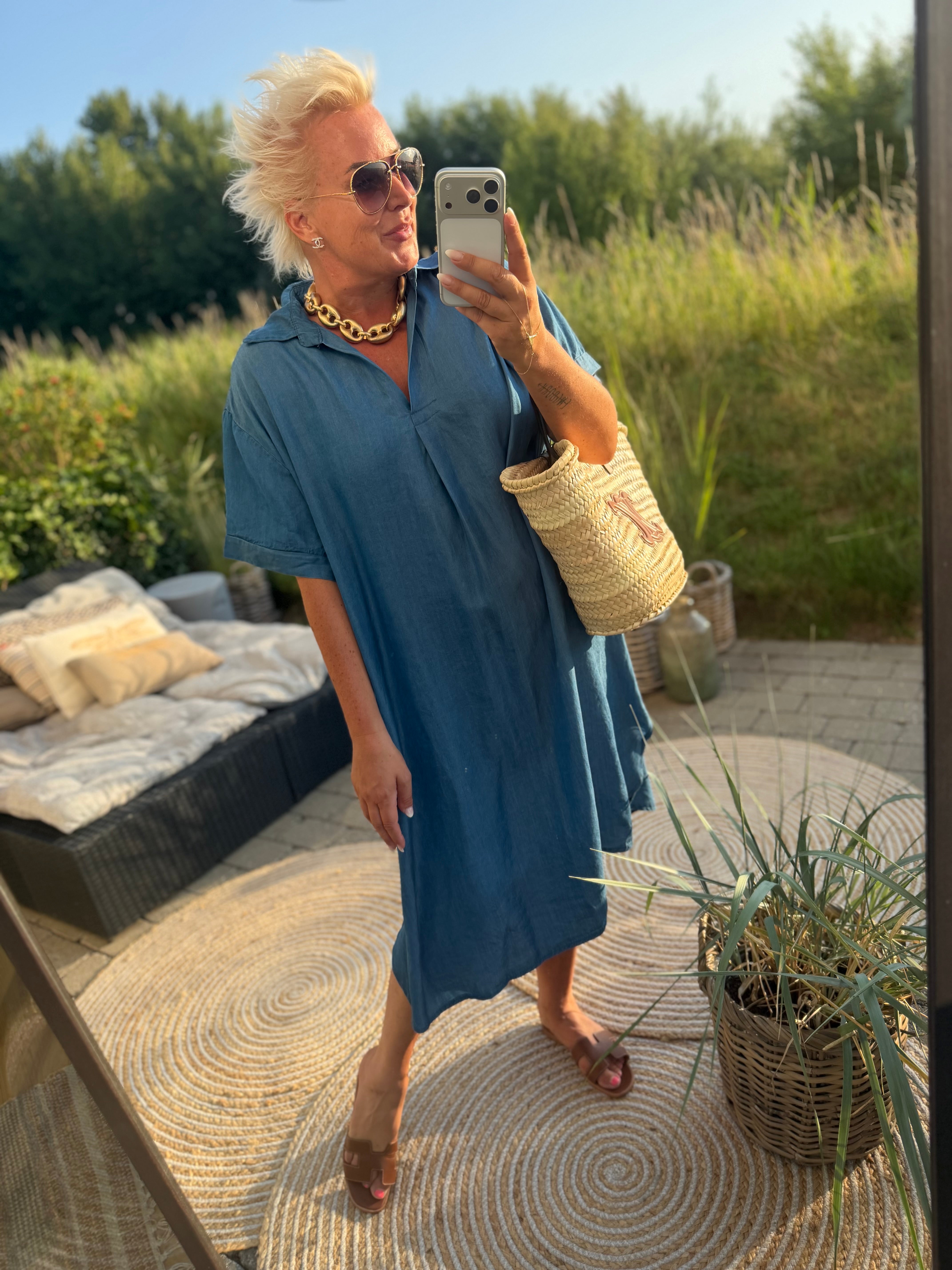 By Engbork Vence dress denim
