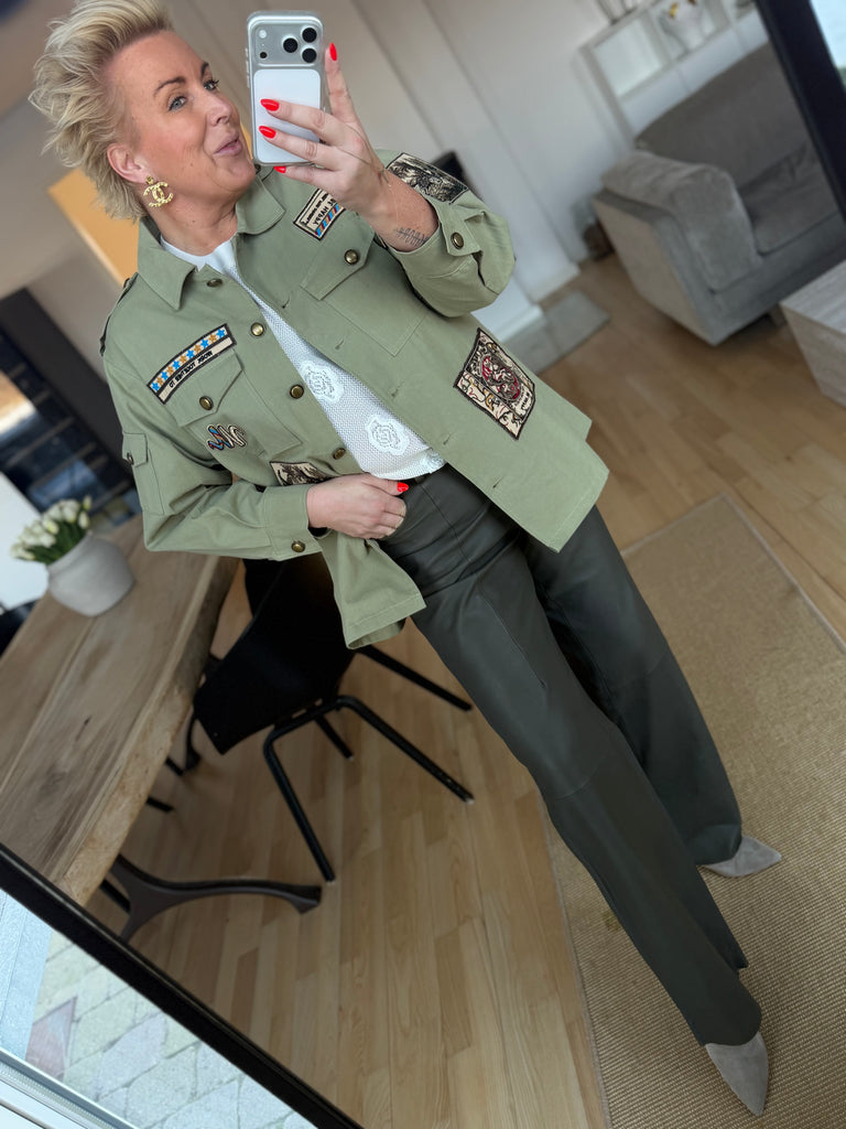 Boho Love B1328 Army jakke