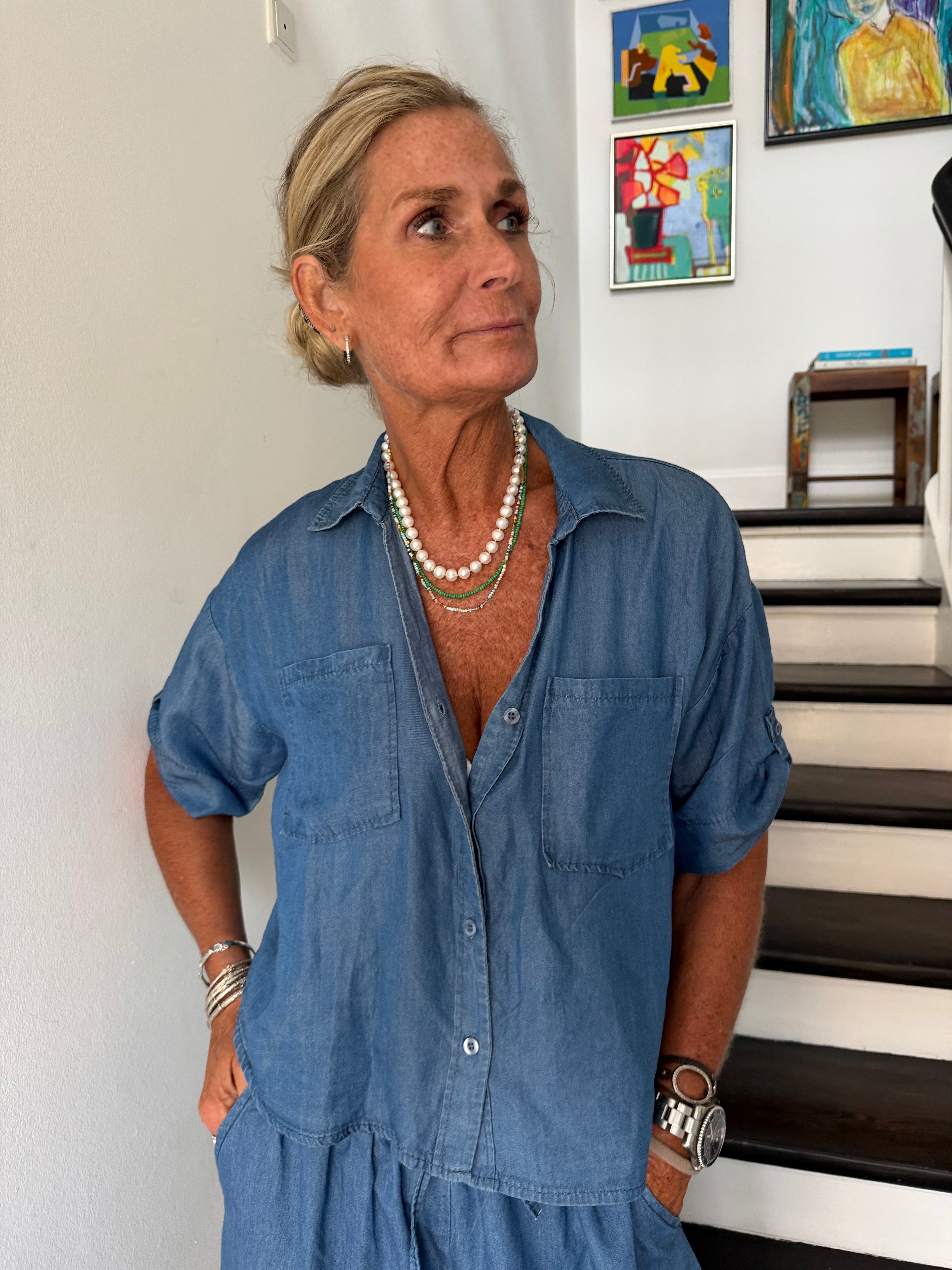 CABANA Living Viora 27145 shirt denim
