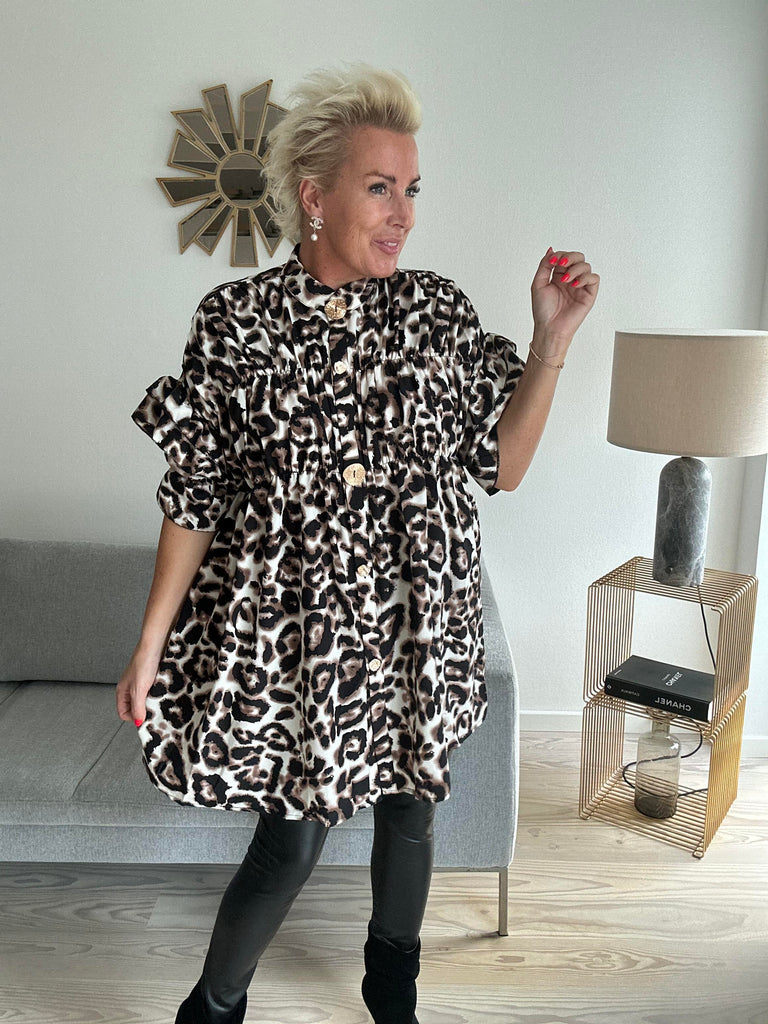 By Engbork 9523 Koko kjole Leopard