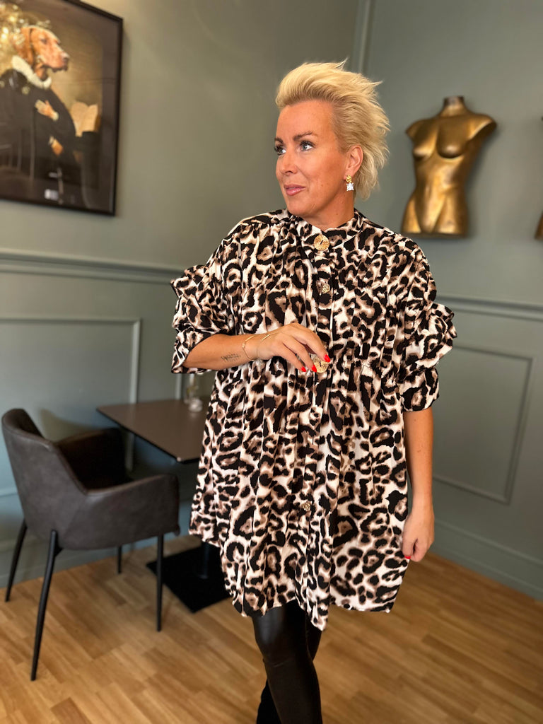 By Engbork 9523 Koko kjole Leopard