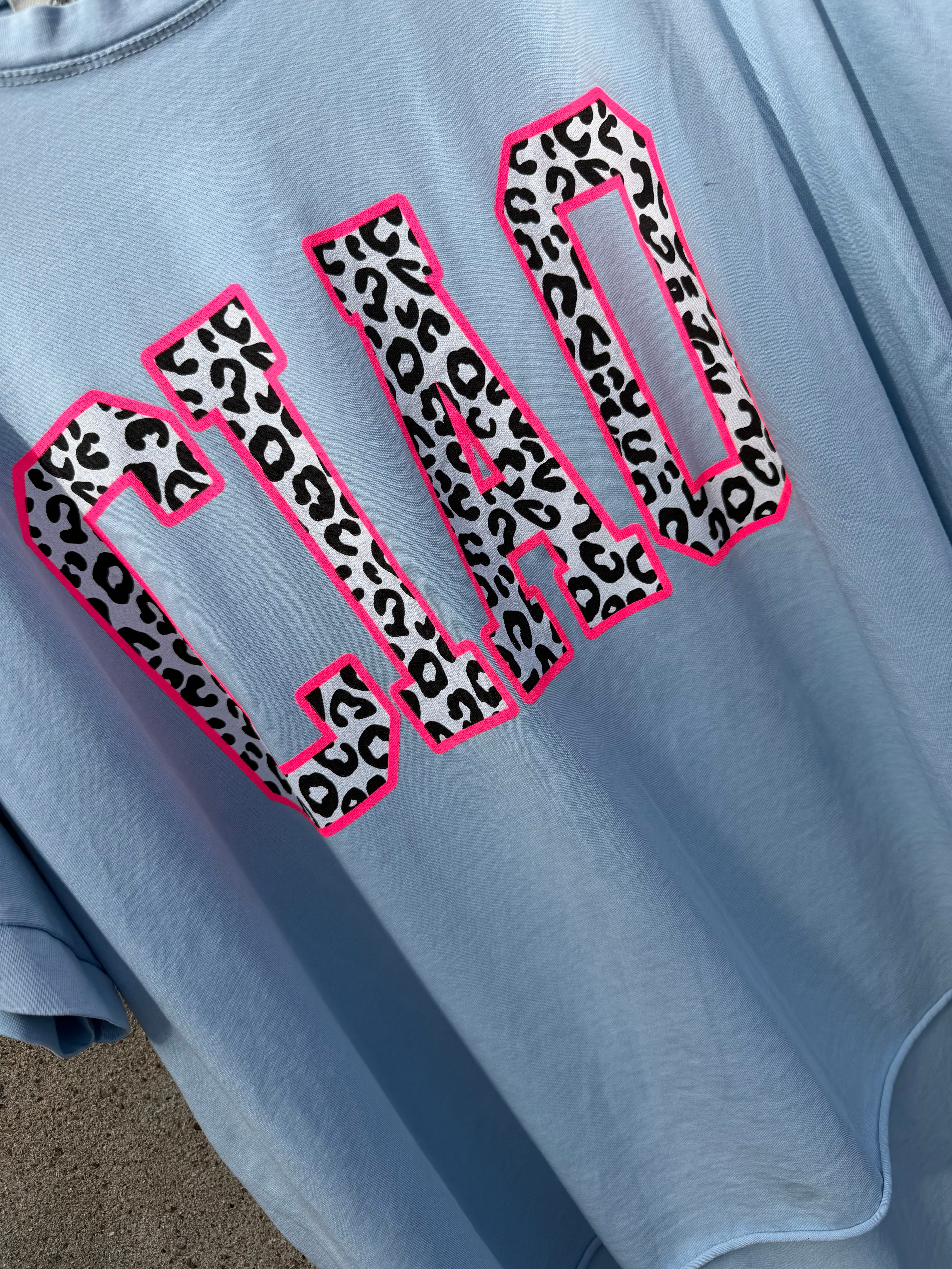 By Engbork Ciao oversize T-shirt light blue