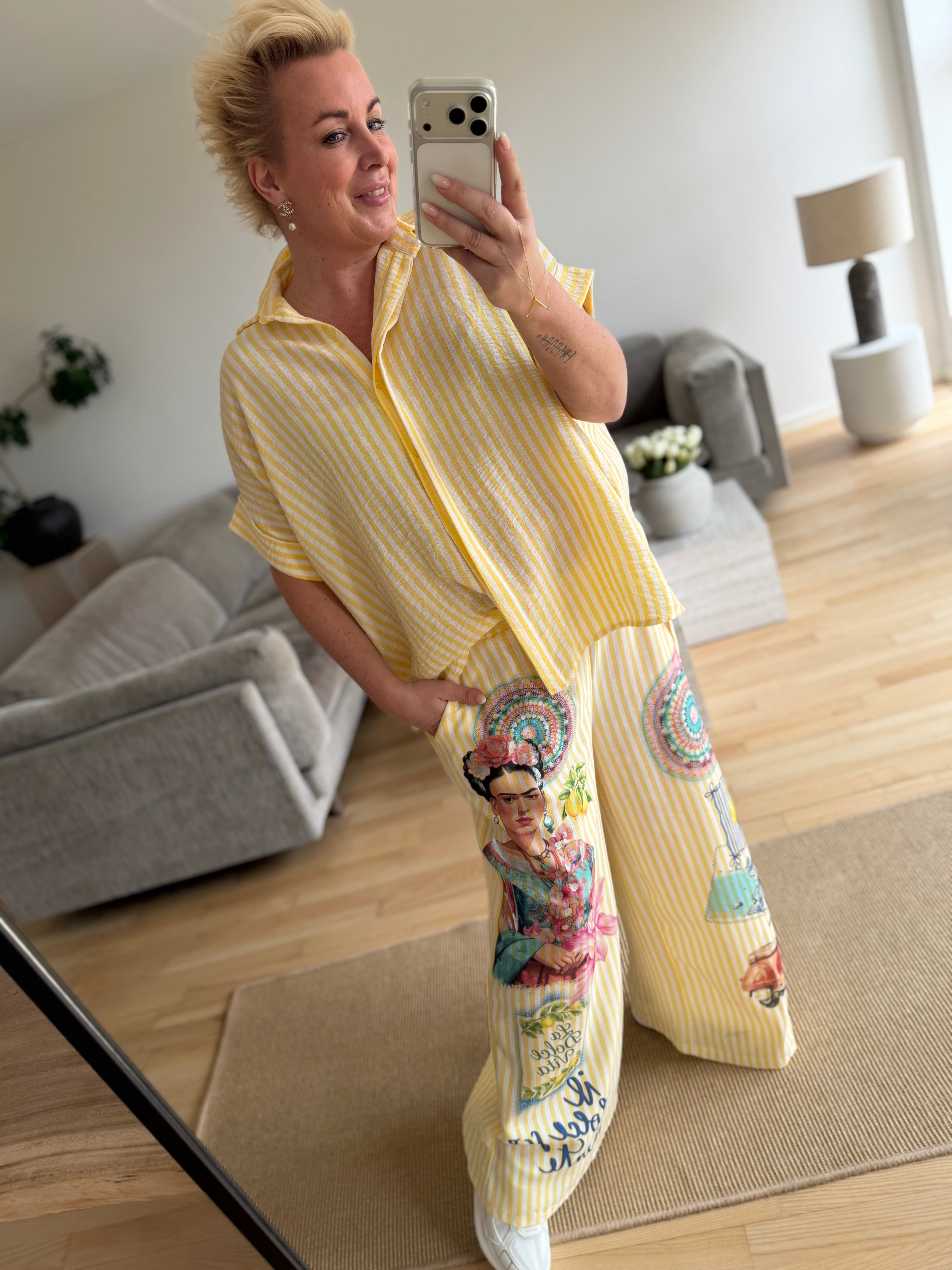 By Engbork Frida pants stripe