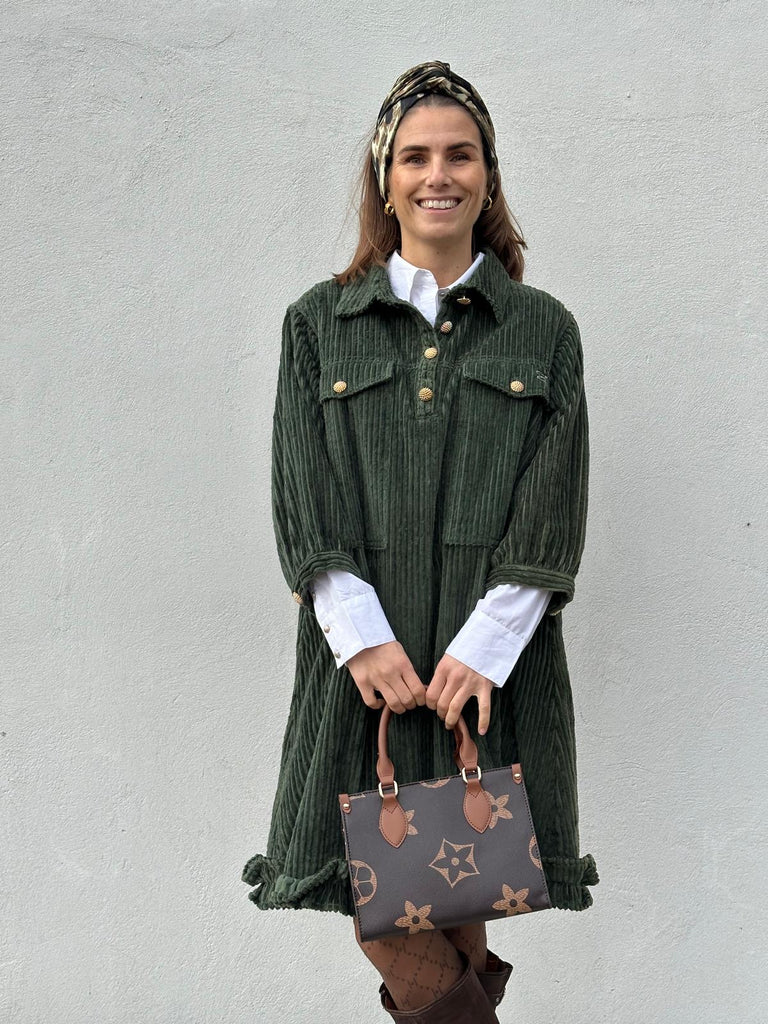 Gaspar 2510704 Rio corduroy kjole bottle