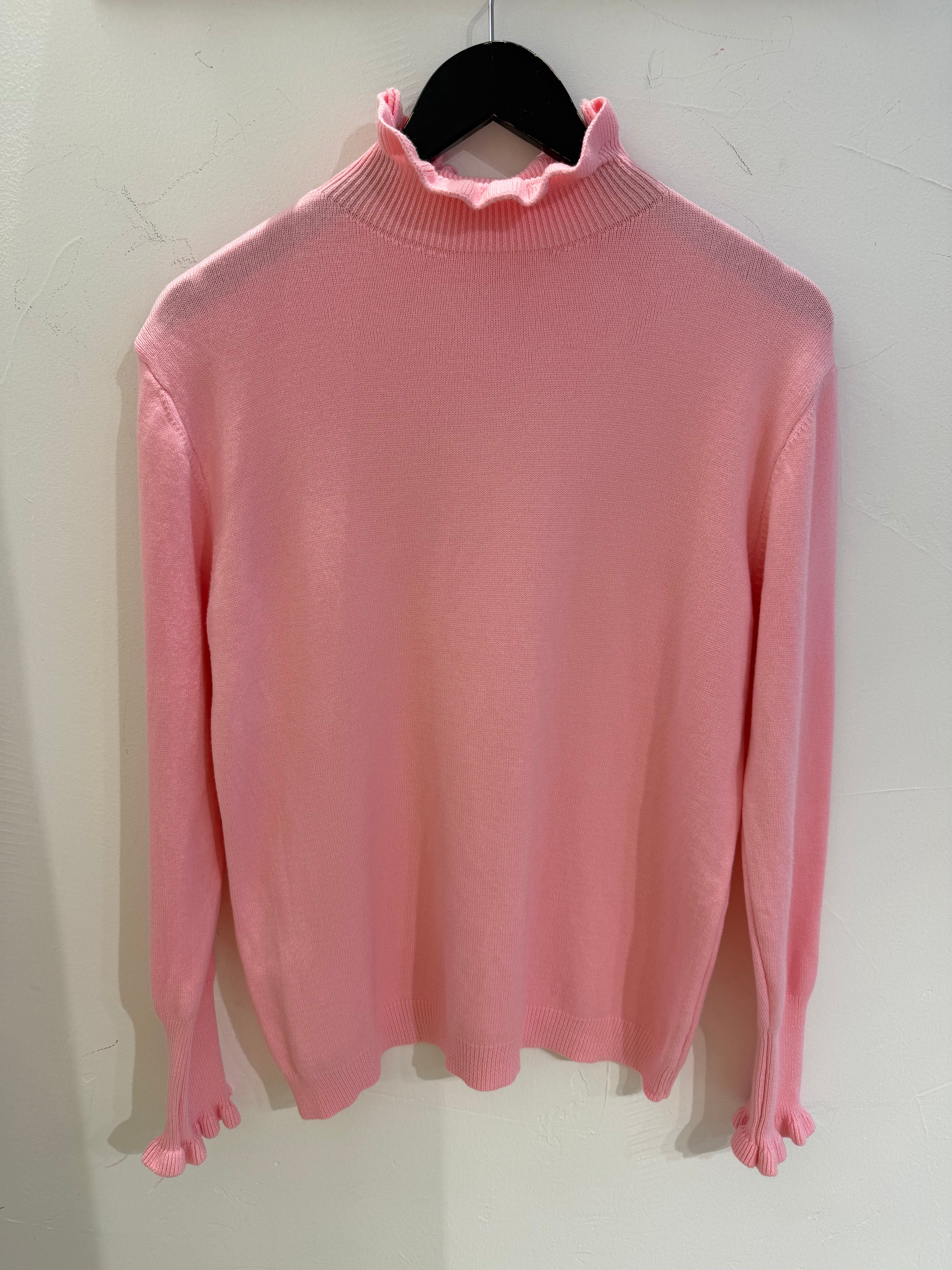 By Engbork Lovelies strik frill pink