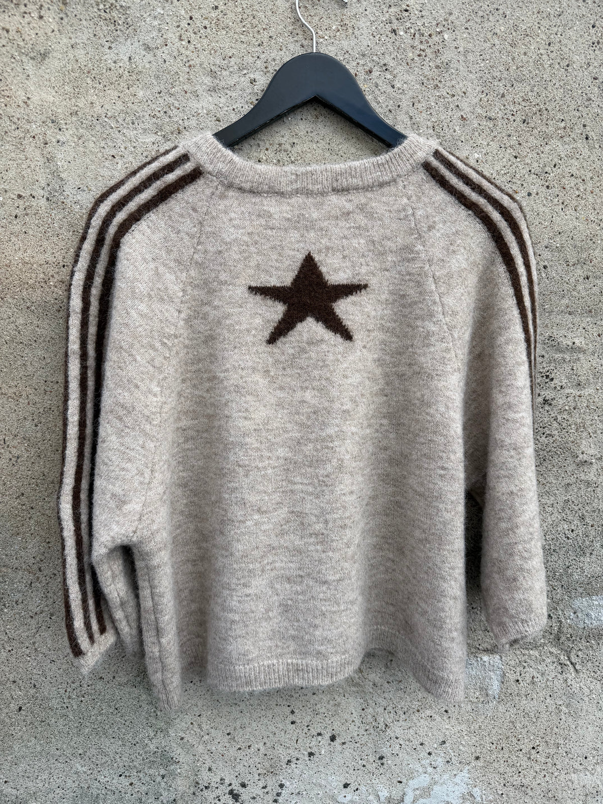 Boho Love B1438 Strik brown stripes sand
