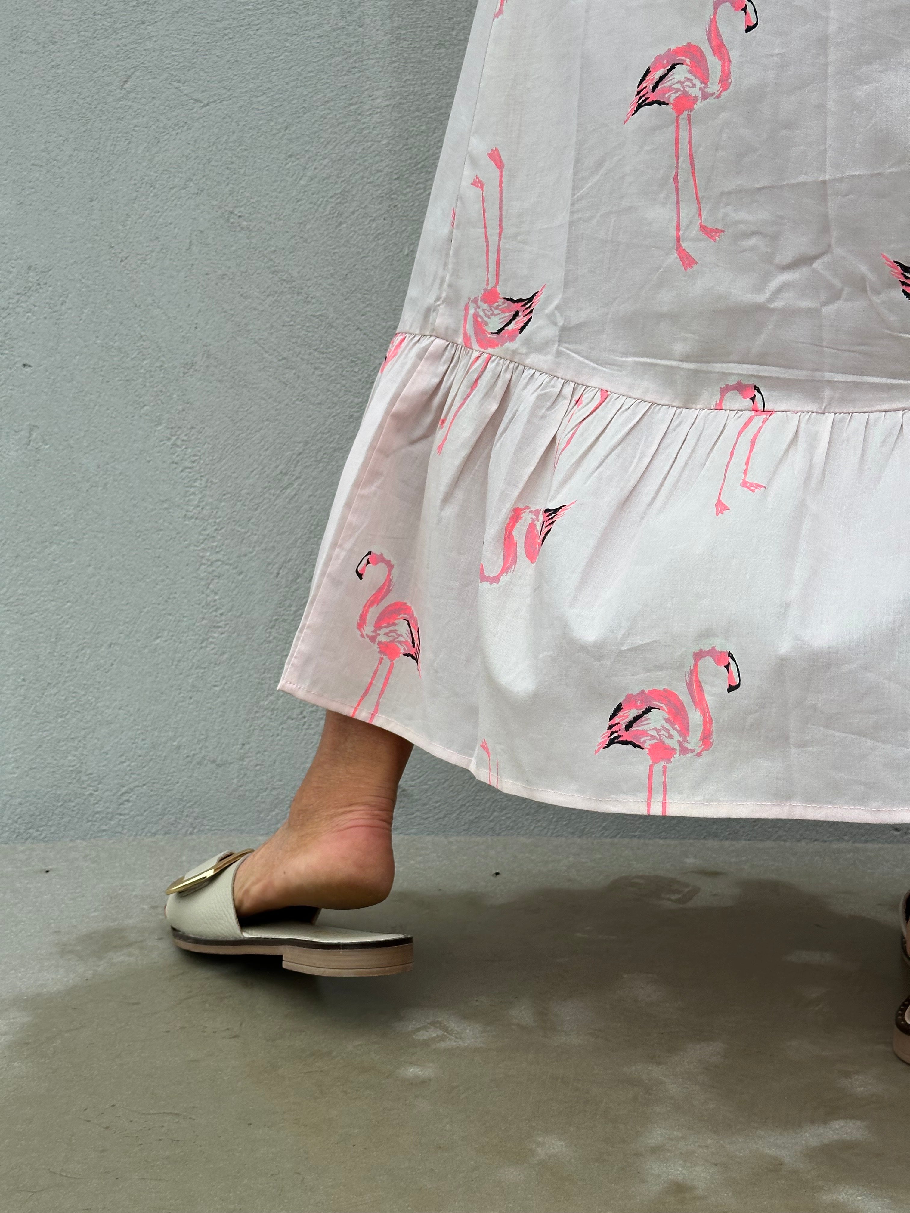 Gaspar 2601767 Loule dress flamingo rosa