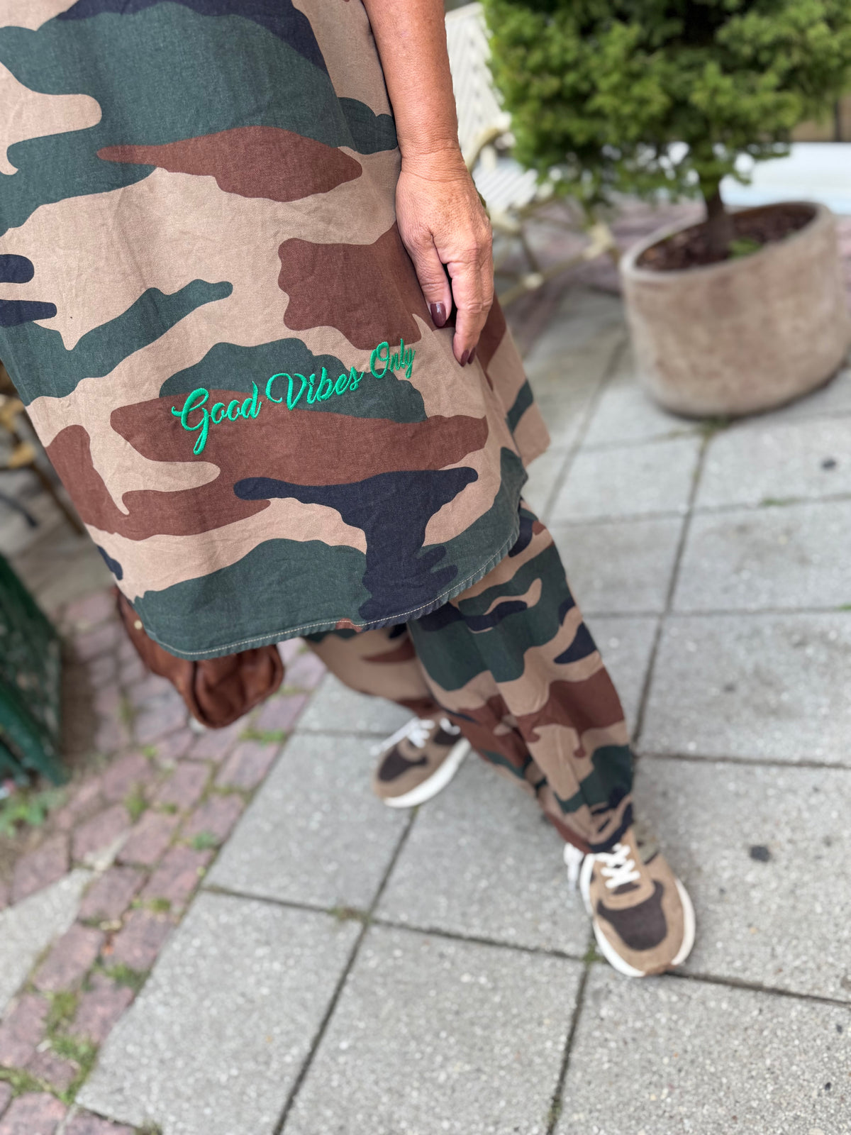Gaspar 2607700 Nice Camo dress khaky