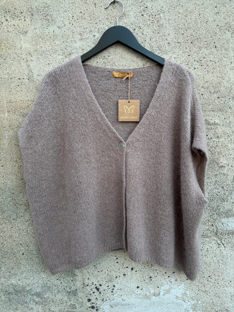 Boho Love B1311 strik mohair taupe