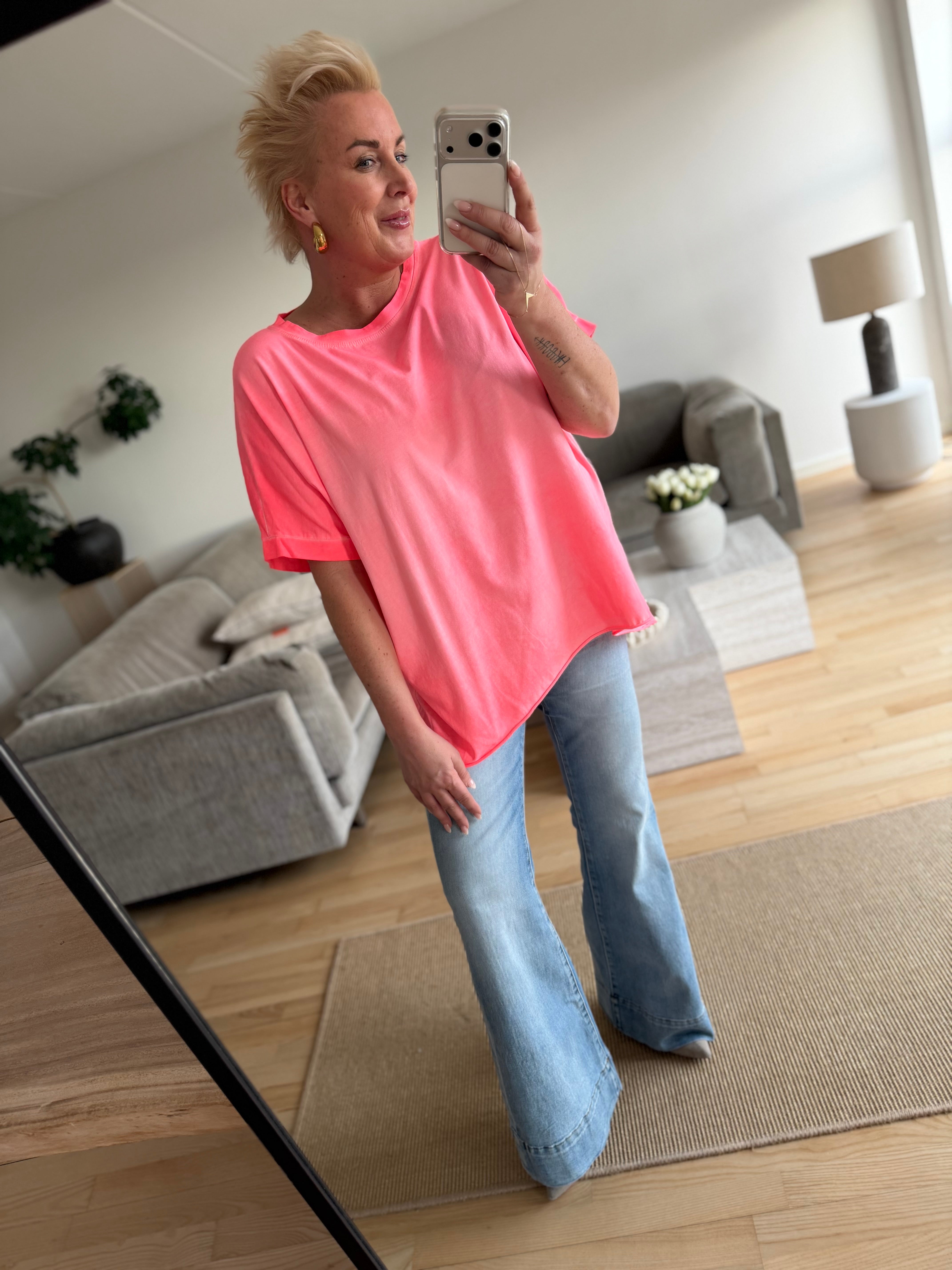 Bondi oversize T-shirt pink