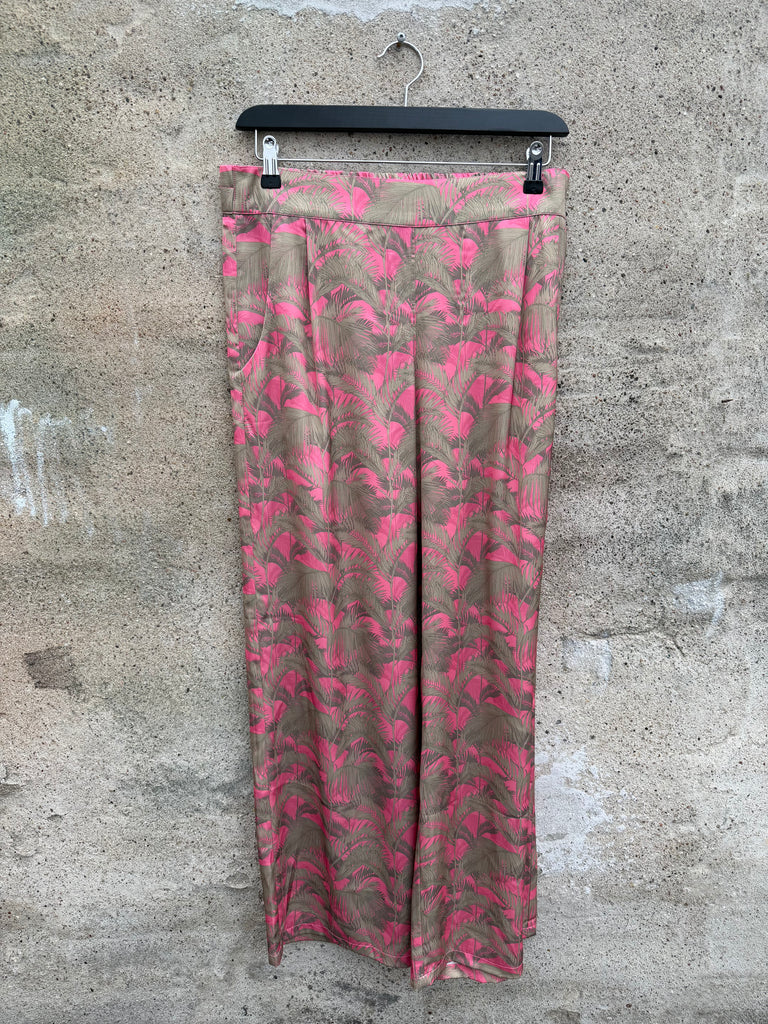 Design By Laerke pink palm bukser