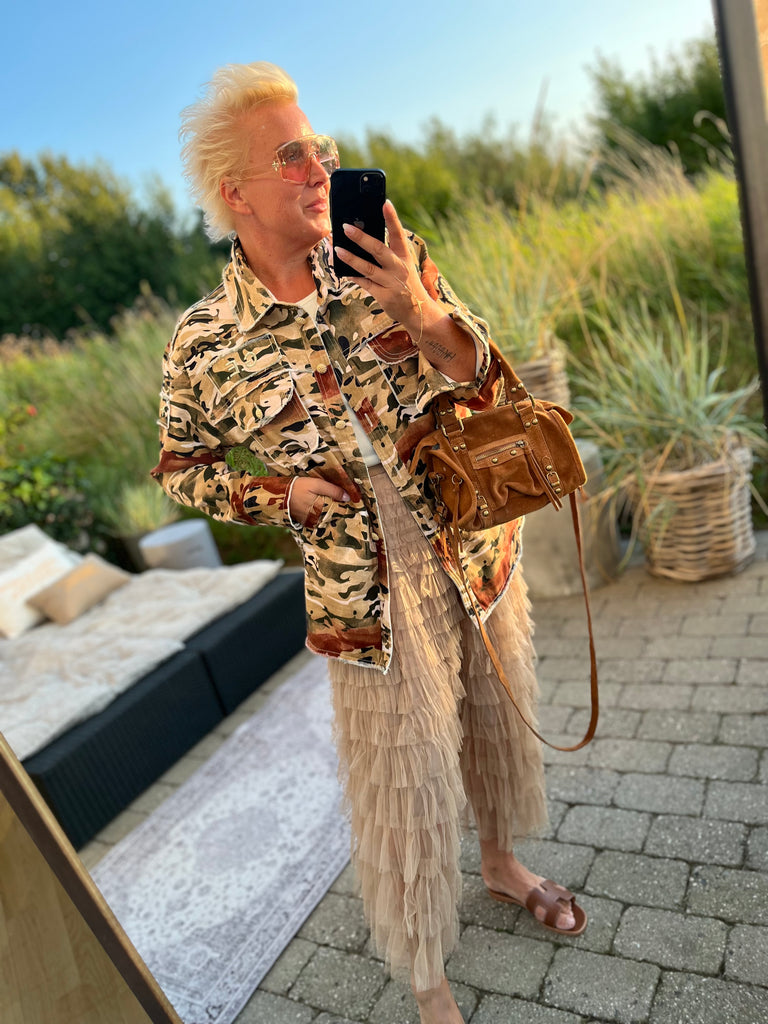 By Engbork Wonder tyl skirt Fudge