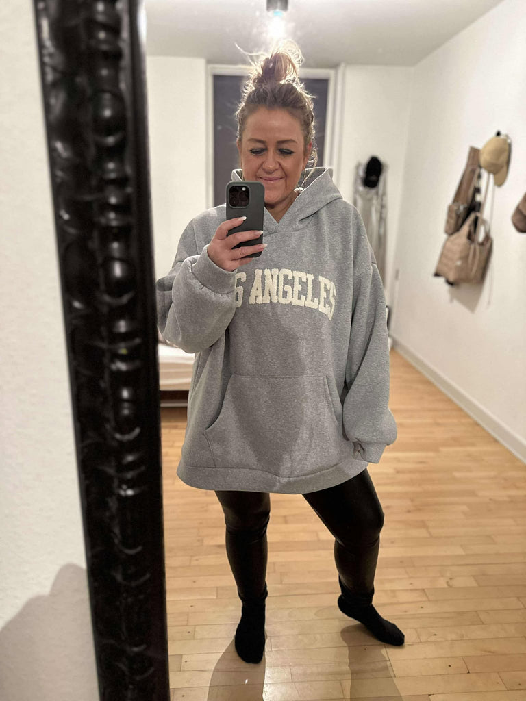 By Engbork LOS ANGELES hoodie grey