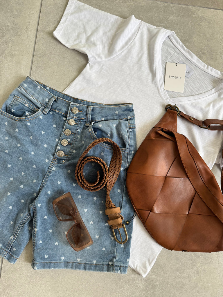 Liberte 21675 Ulla t-shirt V white