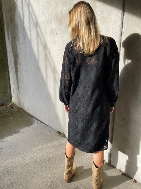 Love & Divine love1453 lace dress black