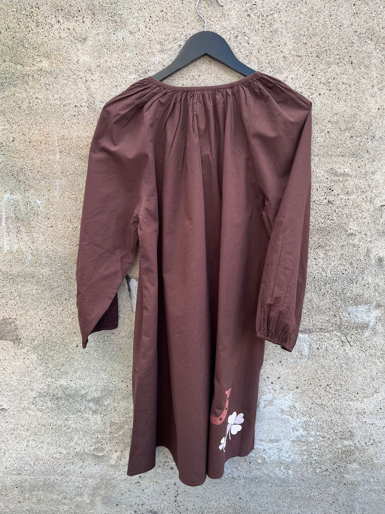 WAUW 10095 The good luck tunic chocolate